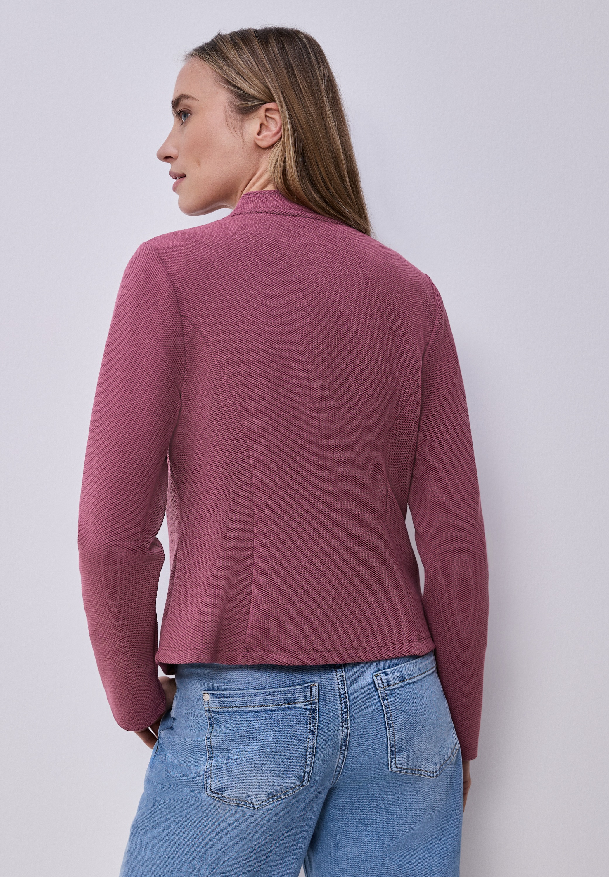 STREET ONE Sweatblazer Jersey günstig online kaufen