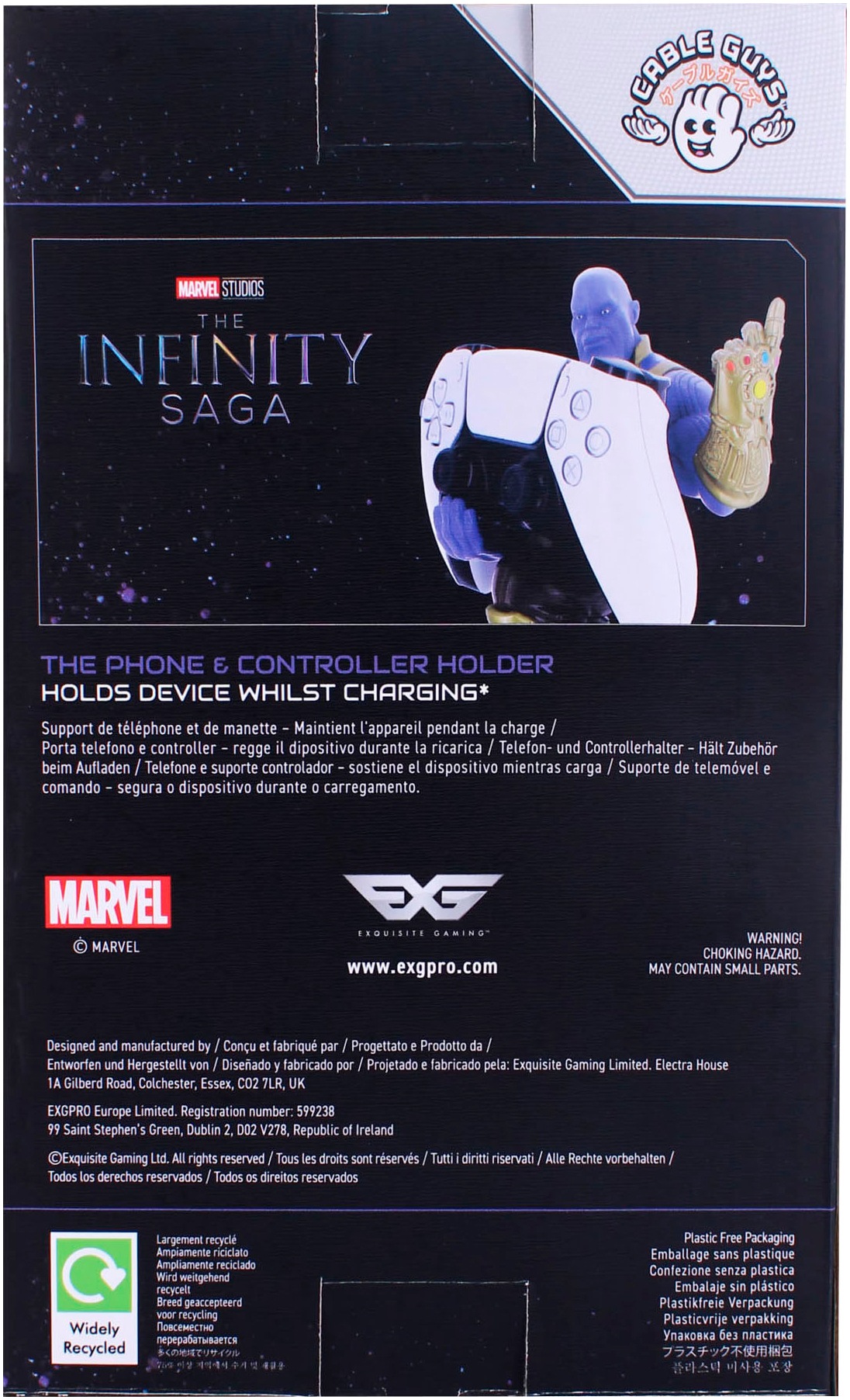 CABLE GUYS Spielfigur »Cable Guy - Marvel - Thanos«