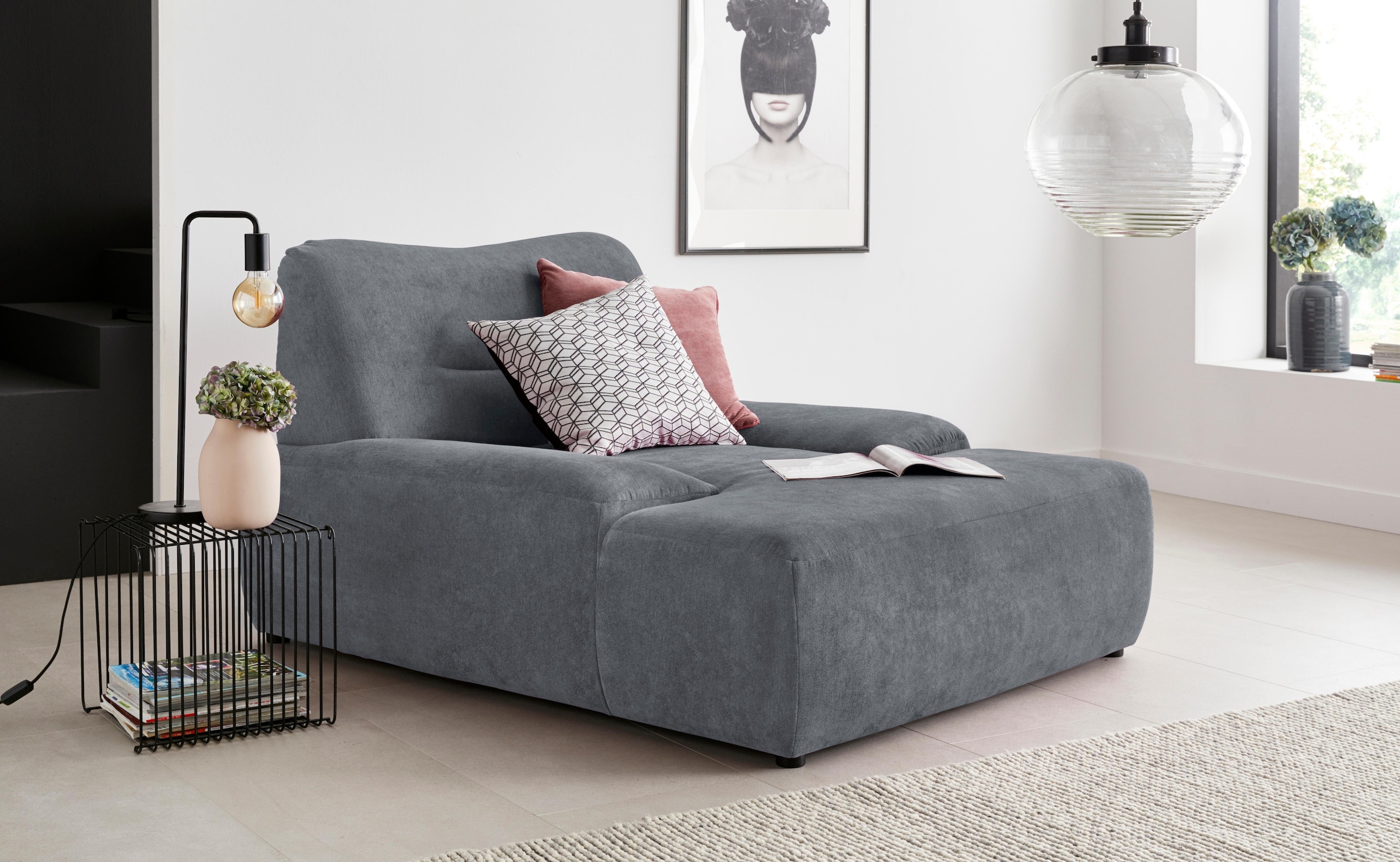 DOMO collection Loveseat "Cesena Designsessel zum Kuscheln, komfortabel zum günstig online kaufen