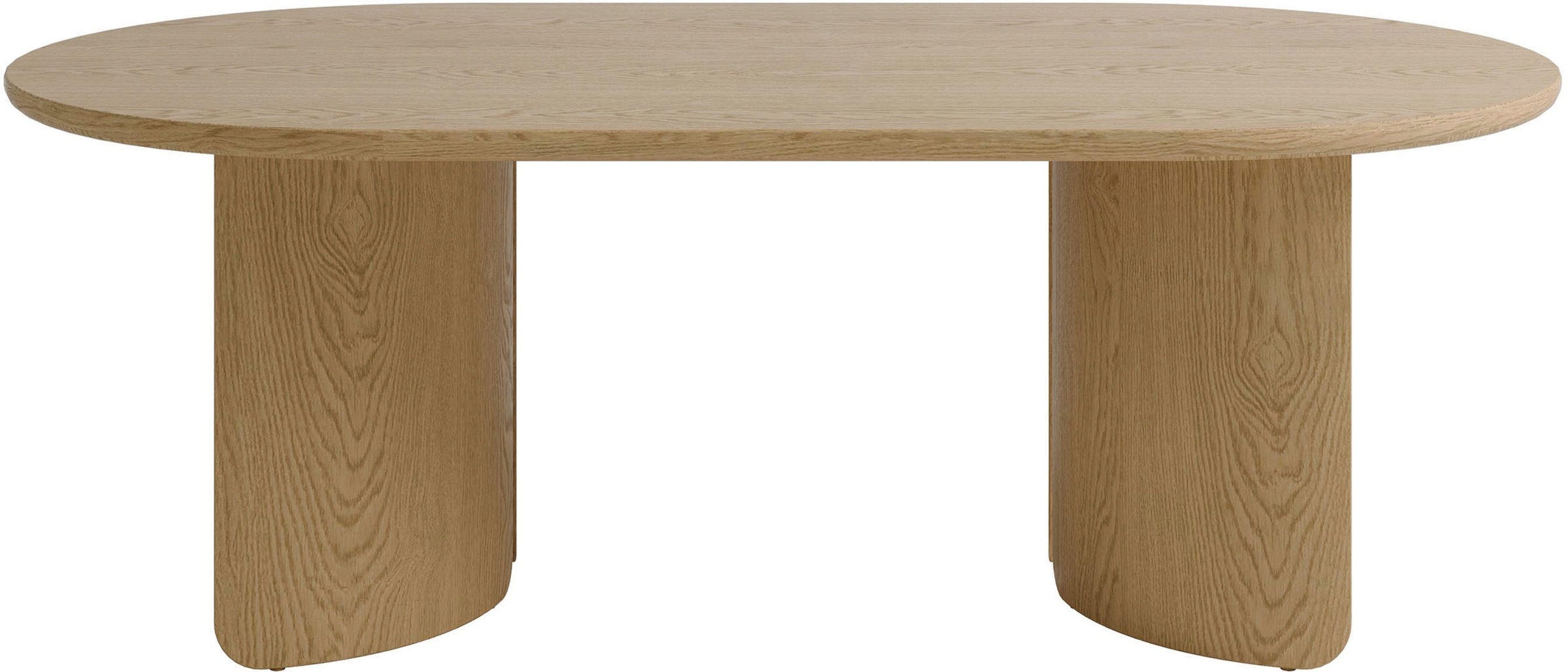 SCHÖNER WOHNEN-Kollektion Couchtisch »TROMS« 1 Stk. tlg. 110 cm, mit variabel montierbarem Untergestell