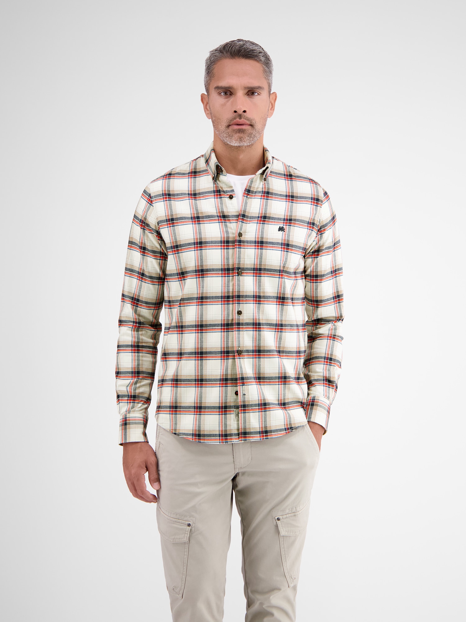 Langarmhemd »LERROS Langarmhemd, BIG FLANNELCHECK«