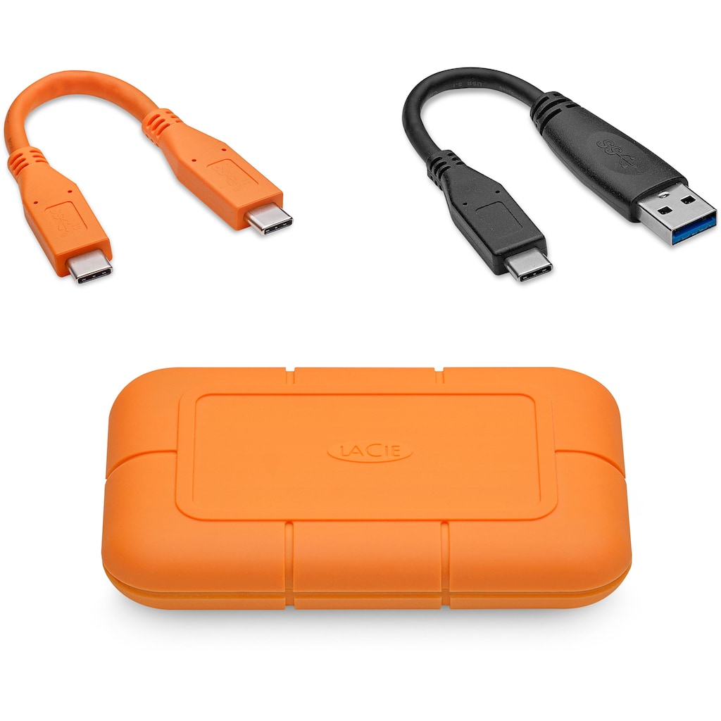 LaCie externe SSD »Rugged® SSD«, Anschluss USB-C-USB 3.2 Gen-2-USB-C