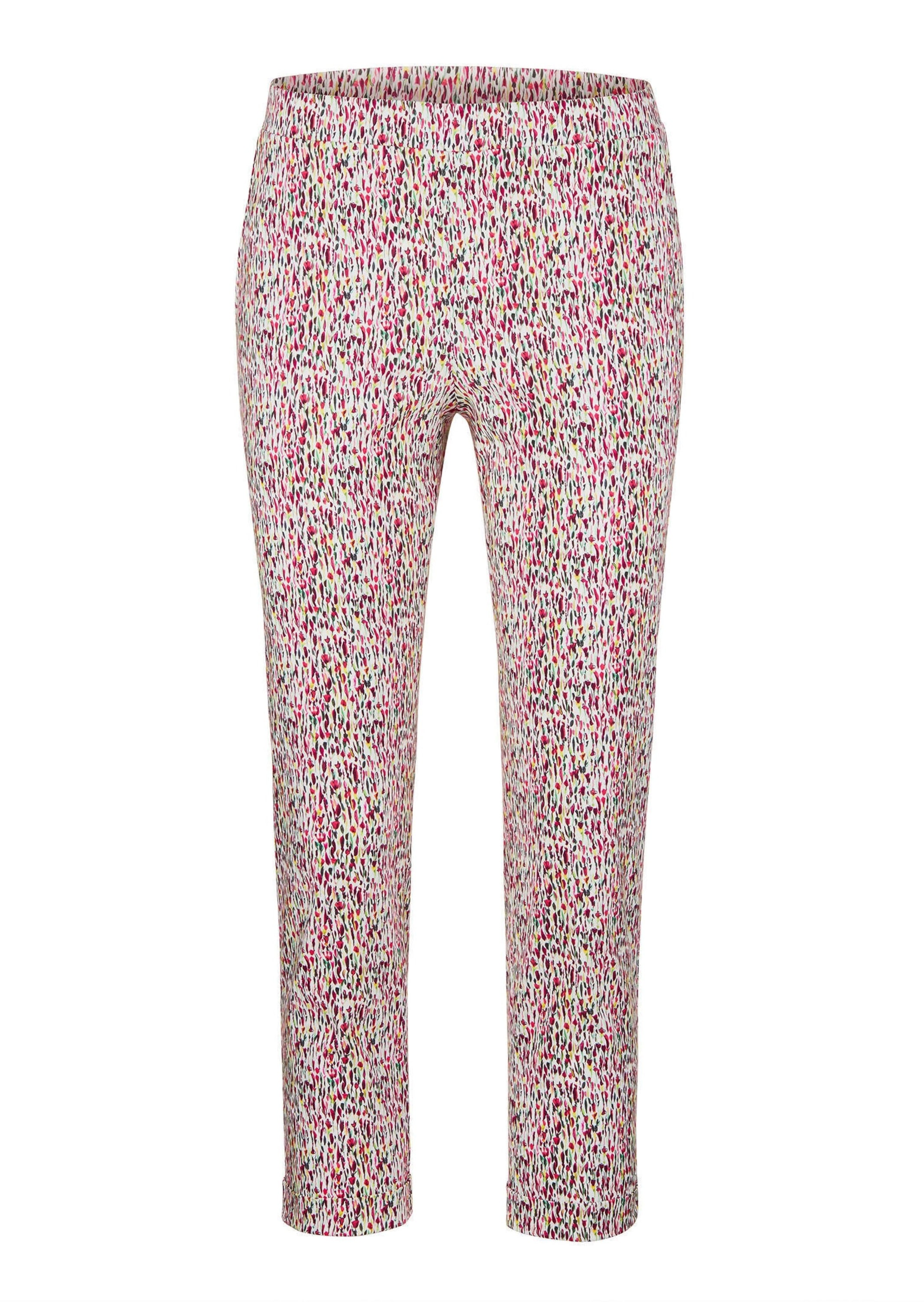 GOLDNER Schlupfhose "Kurzgröße Elastische Druckhose LOUISA bunt" günstig online kaufen