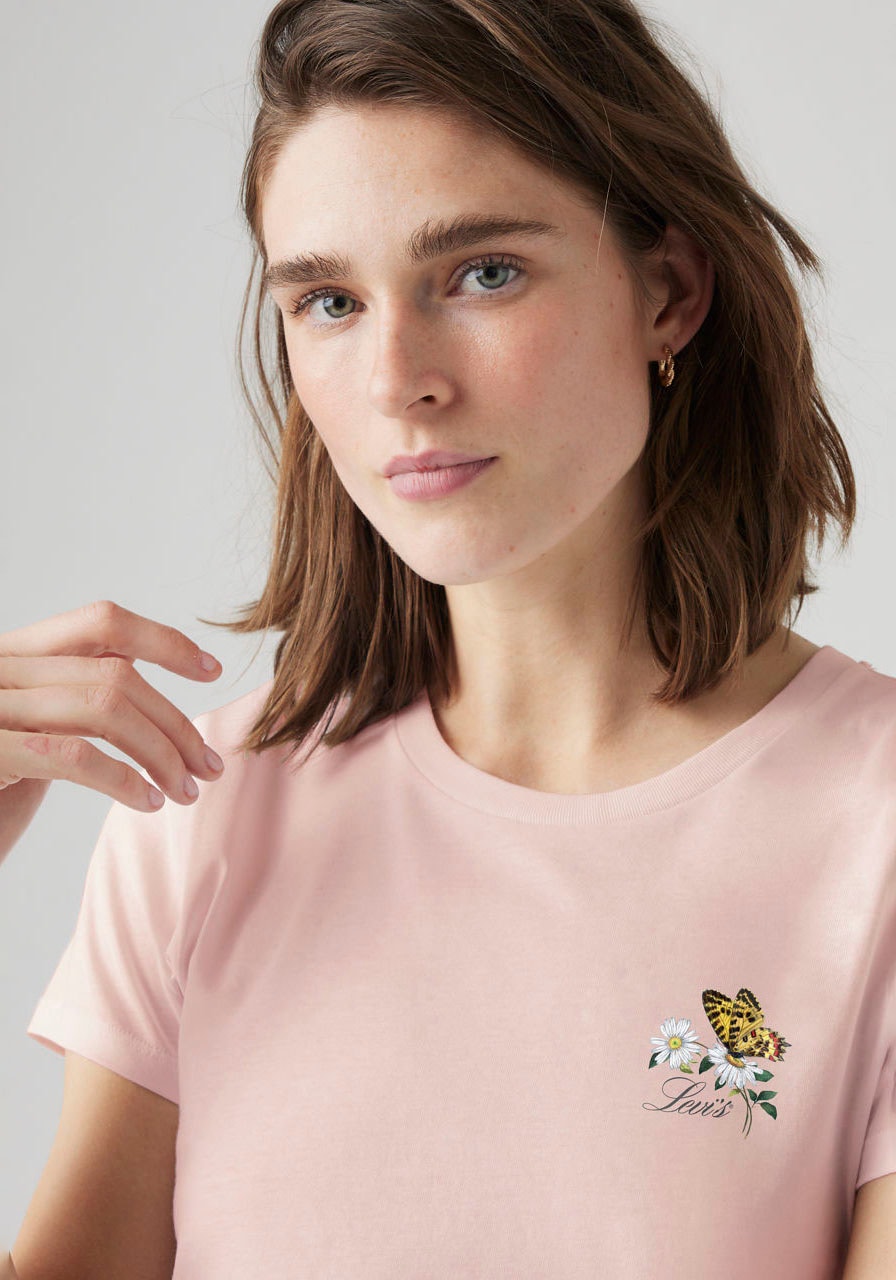Levi's® T-Shirt »THE PERFECT TEE« mit Batwing-Logoprint