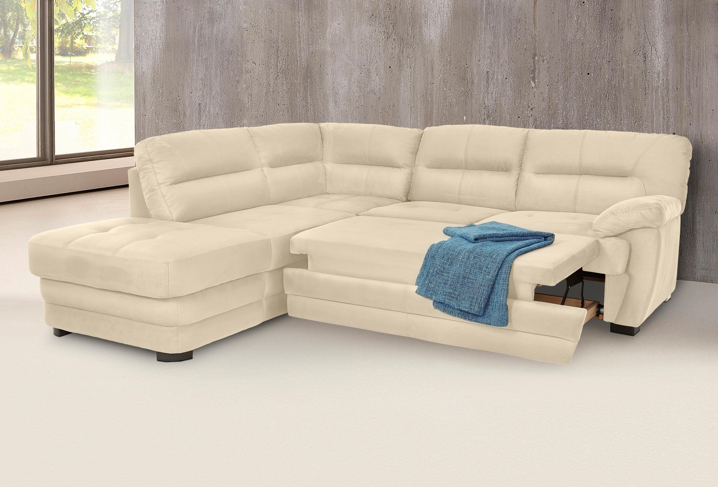COTTA Polstergarnitur "Royale L-Form", (Set), Set bestehend aus: Ecksofa & günstig online kaufen