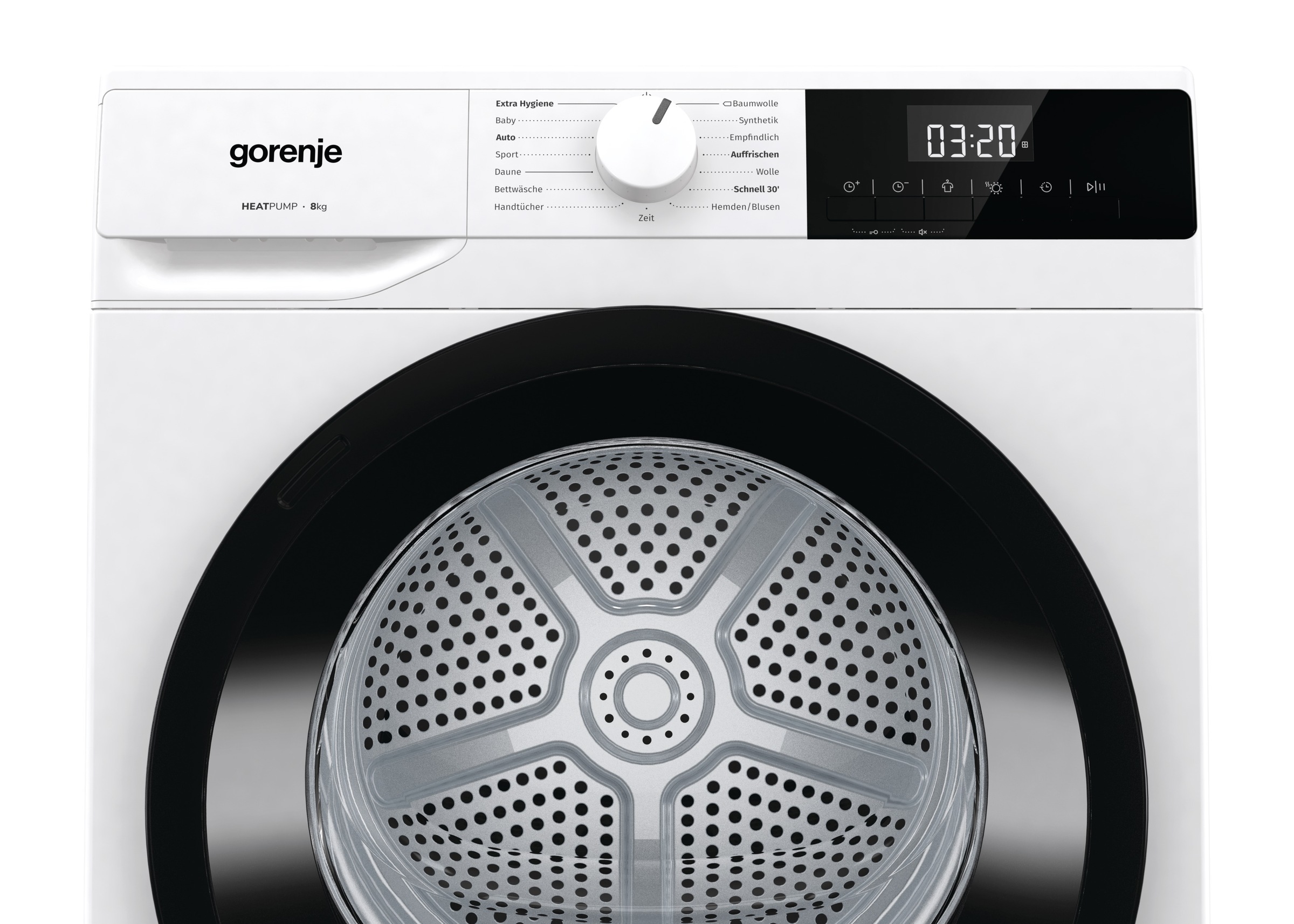GORENJE Wärmepumpentrockner »WaveDHNE82«, 8 kg, TwinAir - effizienteres Trocknen