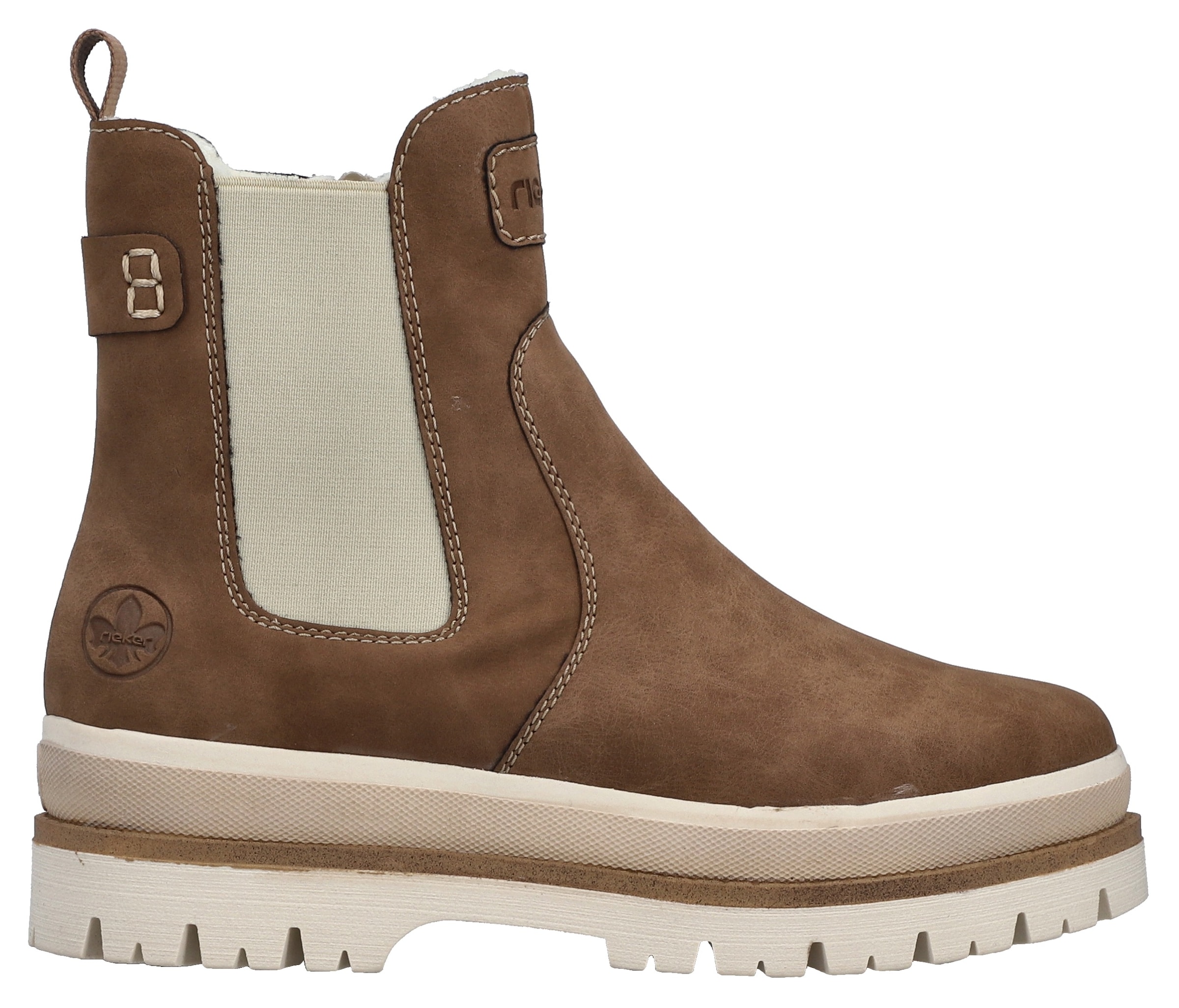 Rieker Winterboots, Chelseaboots, Plateauboots, Stiefelette mit Innenreißverschluss