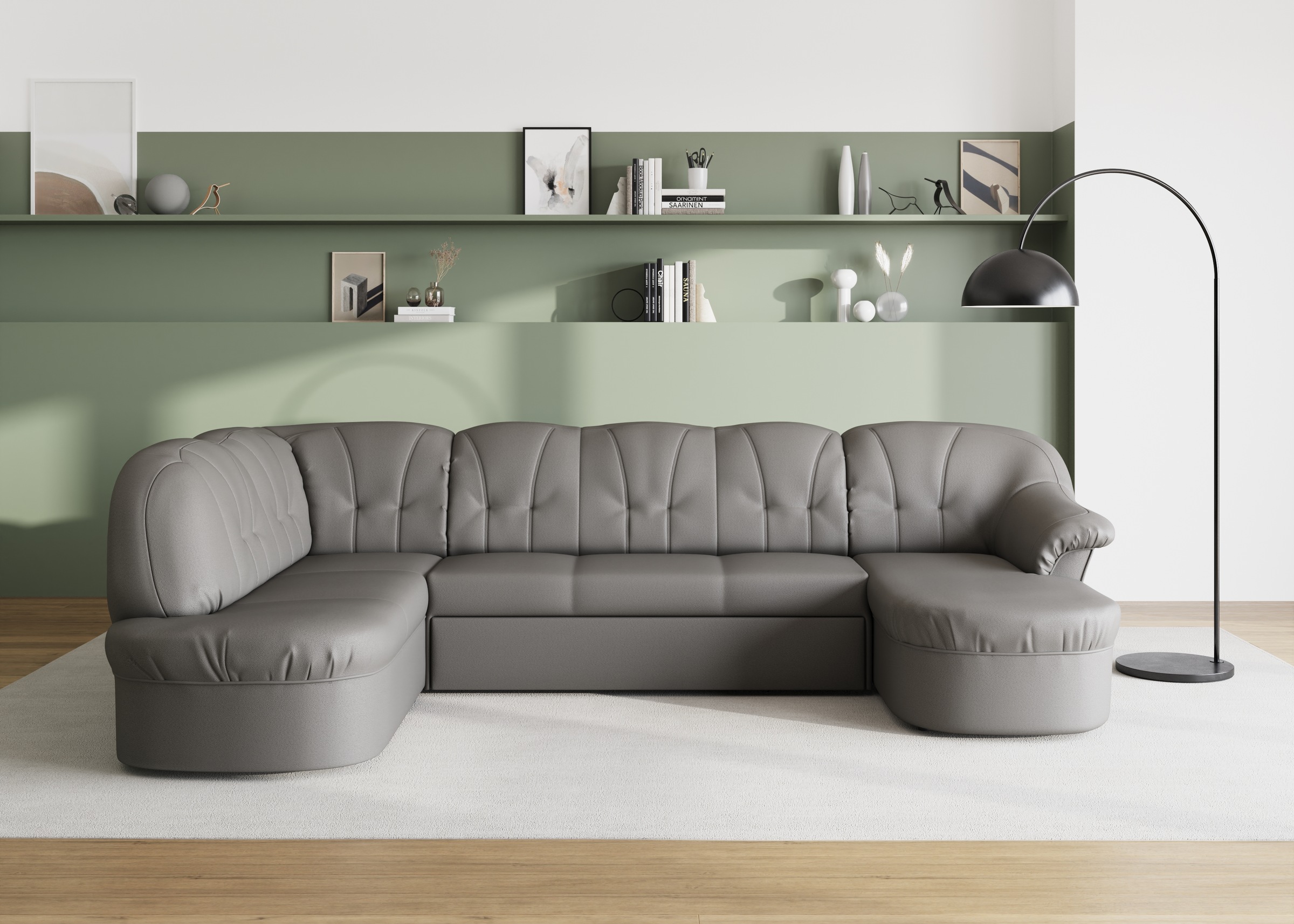 DOMO collection Wohnlandschaft "Pegnitz, zeitlos und modern, mit attraktive günstig online kaufen