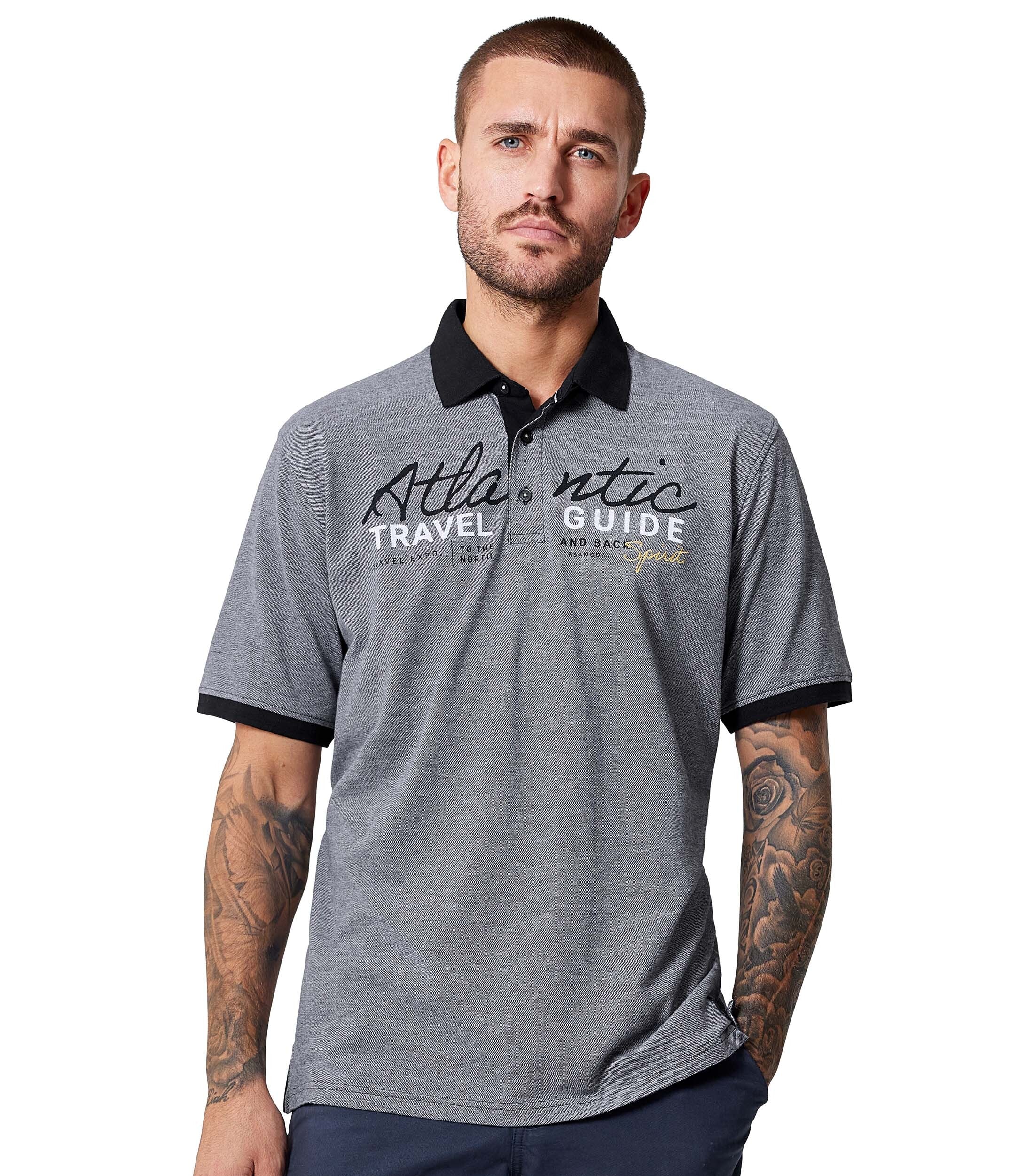 CASAMODA "CASAMODA Polo-Shirt uni"