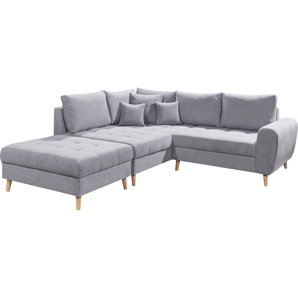 ED EXCITING DESIGN Ecksofa »Alice«, (Set)