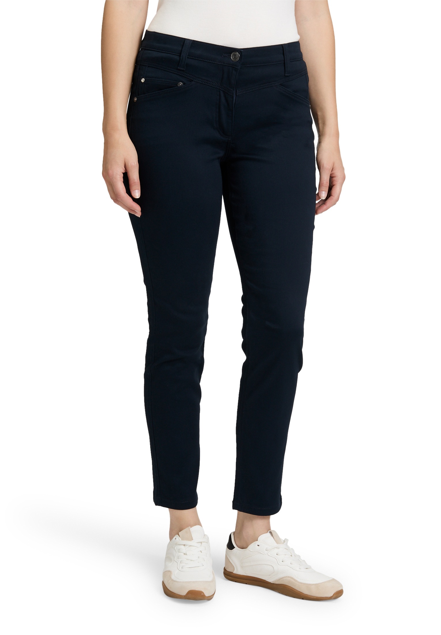 Betty Barclay Stoffhose "Damen Slim Fit" Passenabtrennung günstig online kaufen
