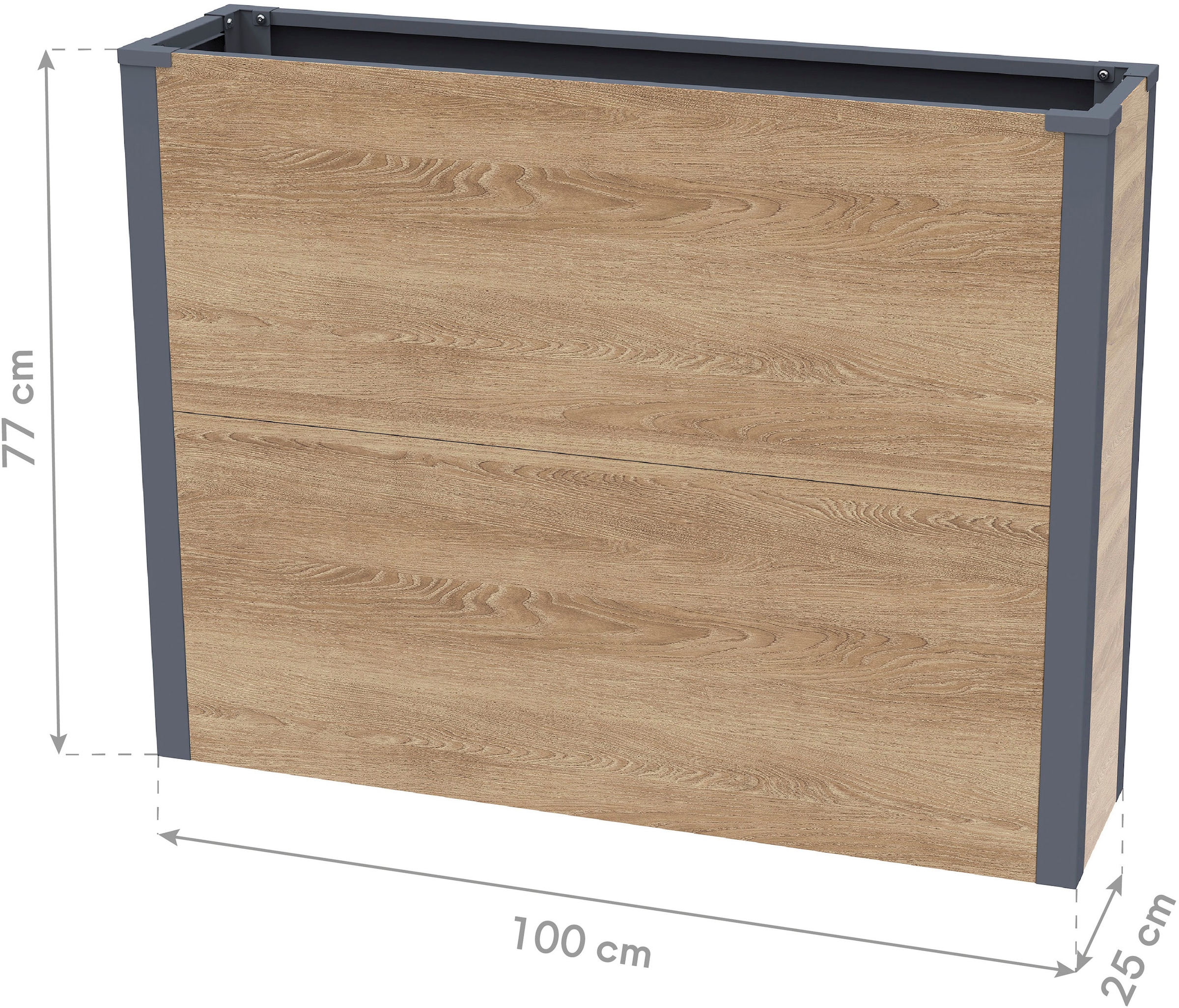 WESTMANN Pflanzkübel »Talus XL« BxTxH: 100x25x77 cm