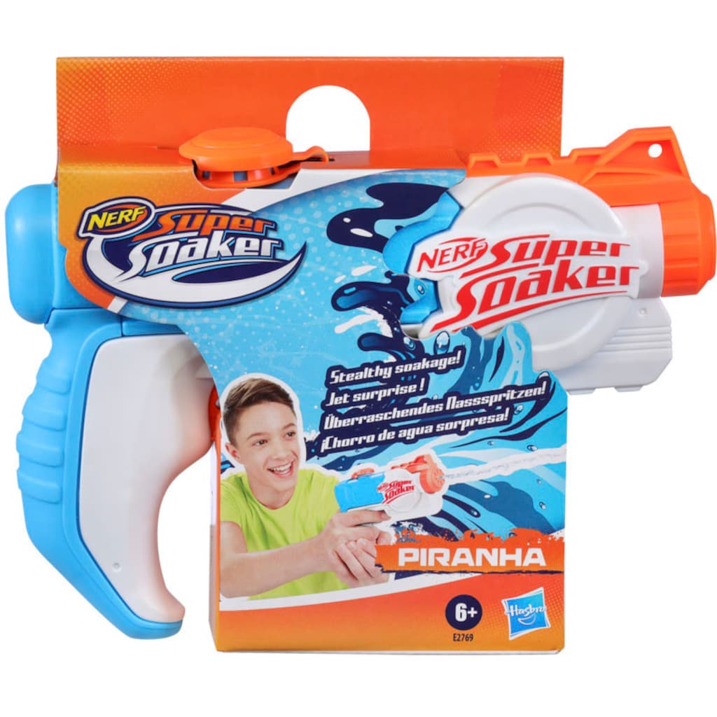 Hasbro Wasserpistole »Nerf, Wasserblaster, Super Soaker Piranha«