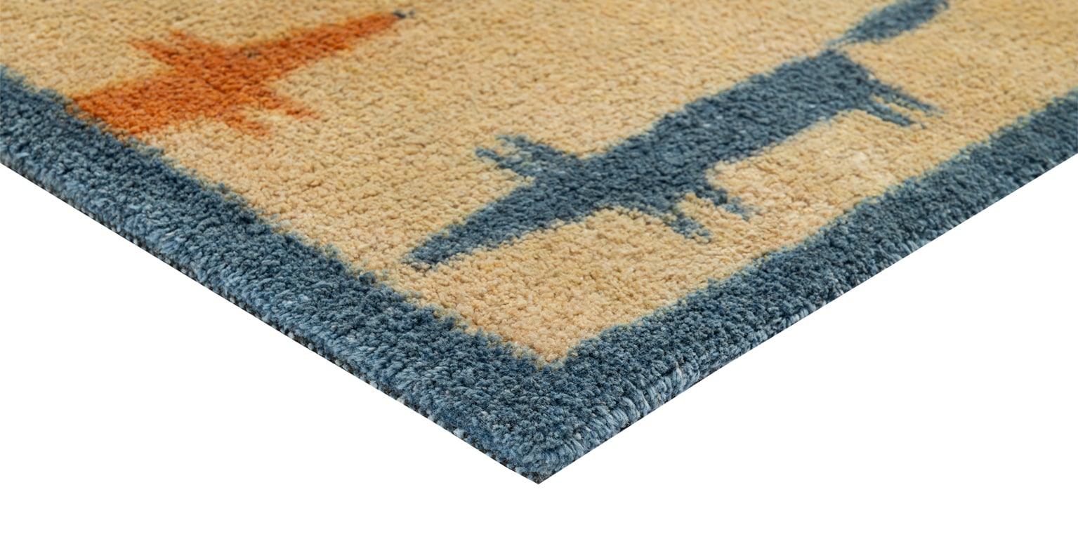 Turtle Mat Fußmatte »Running Mr Fox Multi« rechteckig 9 mm Höhe