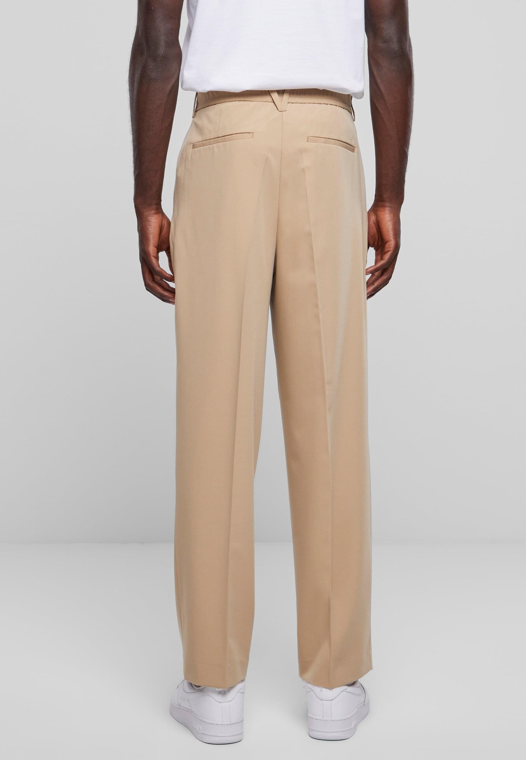 URBAN CLASSICS Stoffhose »Urban Classics Herren Wide Fit Pants«, (1 tlg.)