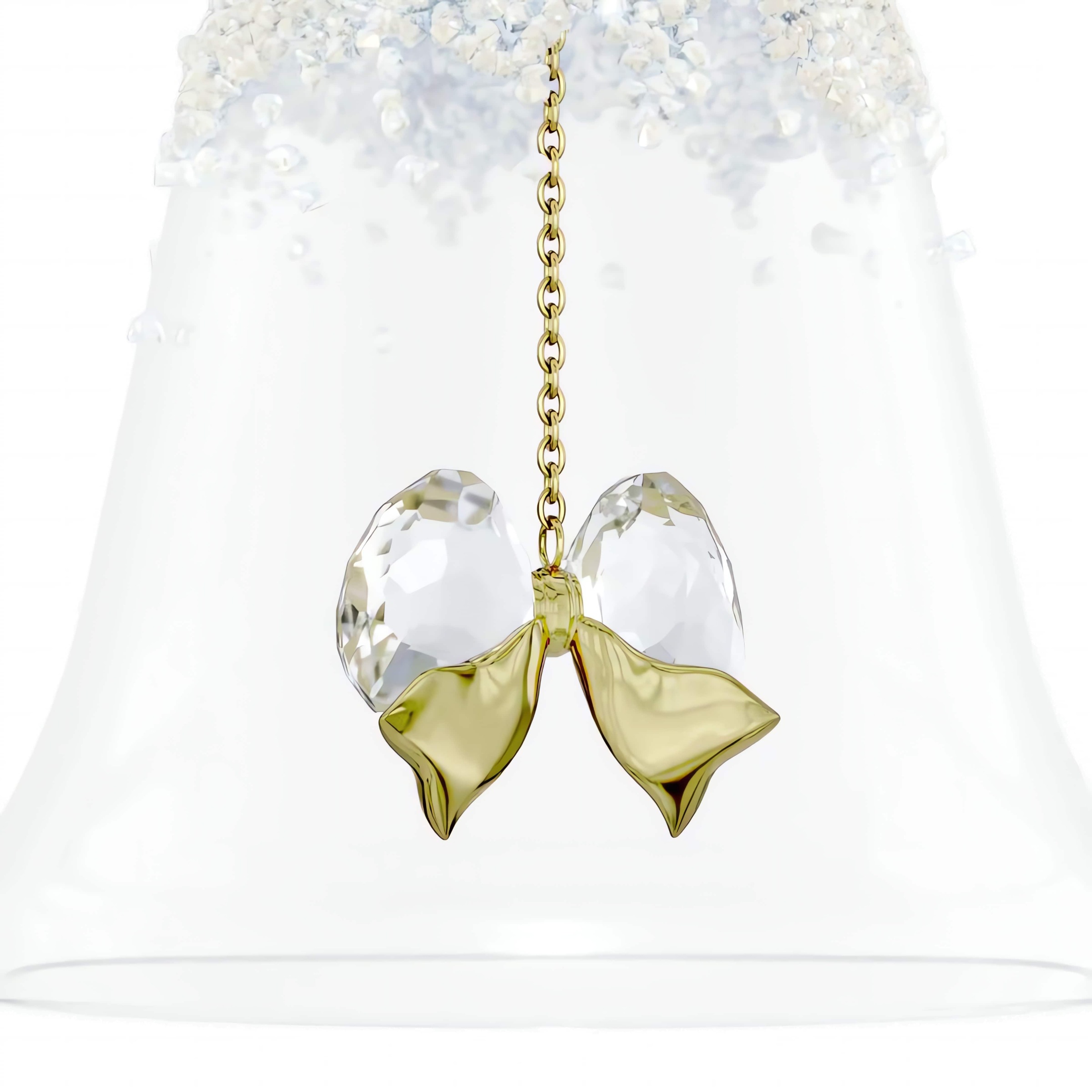Swarovski Dekohänger »Kristallfigur Sammelfigur Jahresausgabe Weihnachtsglocke« Swarovski® Kristall