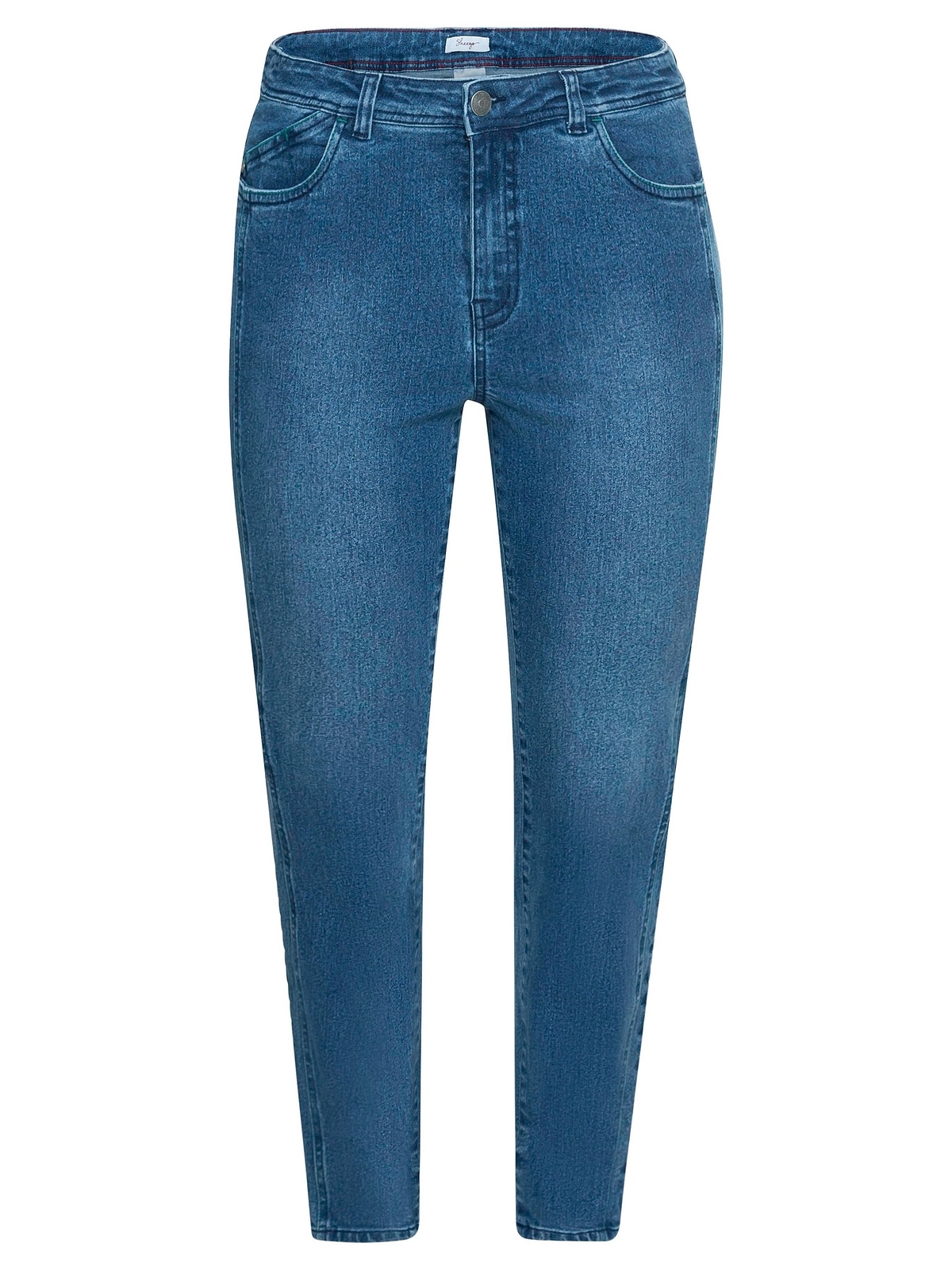 Sheego Stretch-Jeans »Große Größen«, skinny, mit vorverlegter Teilungsnaht