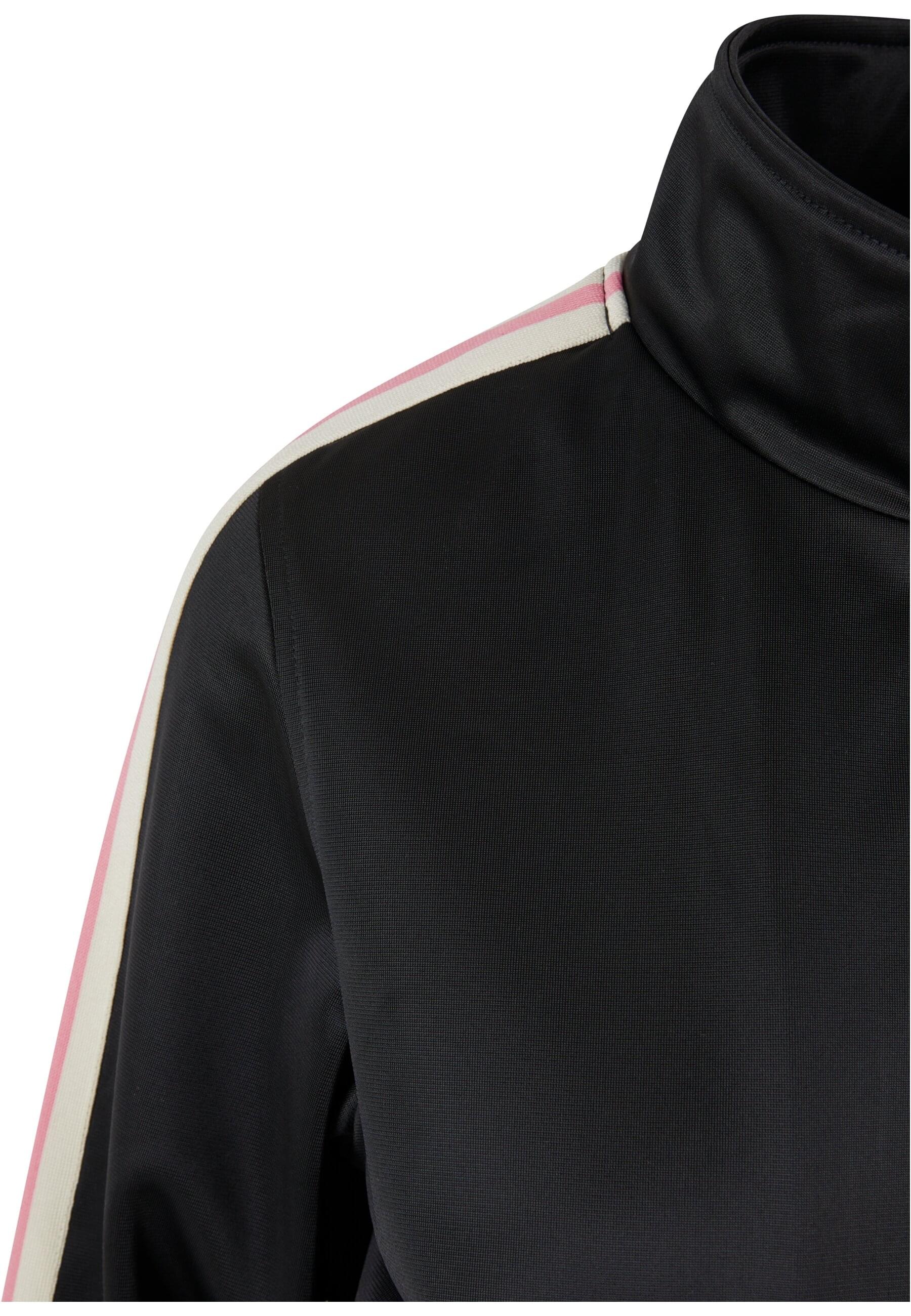 URBAN CLASSICS Trainingsjacke »Urban Classics Damen Ladies Retro Track Jacket«, (1 St.), ohne Kapuze