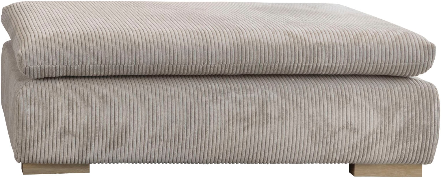 Home affaire Polsterhocker "Cara Mia", aus Cord-Bezug günstig online kaufen