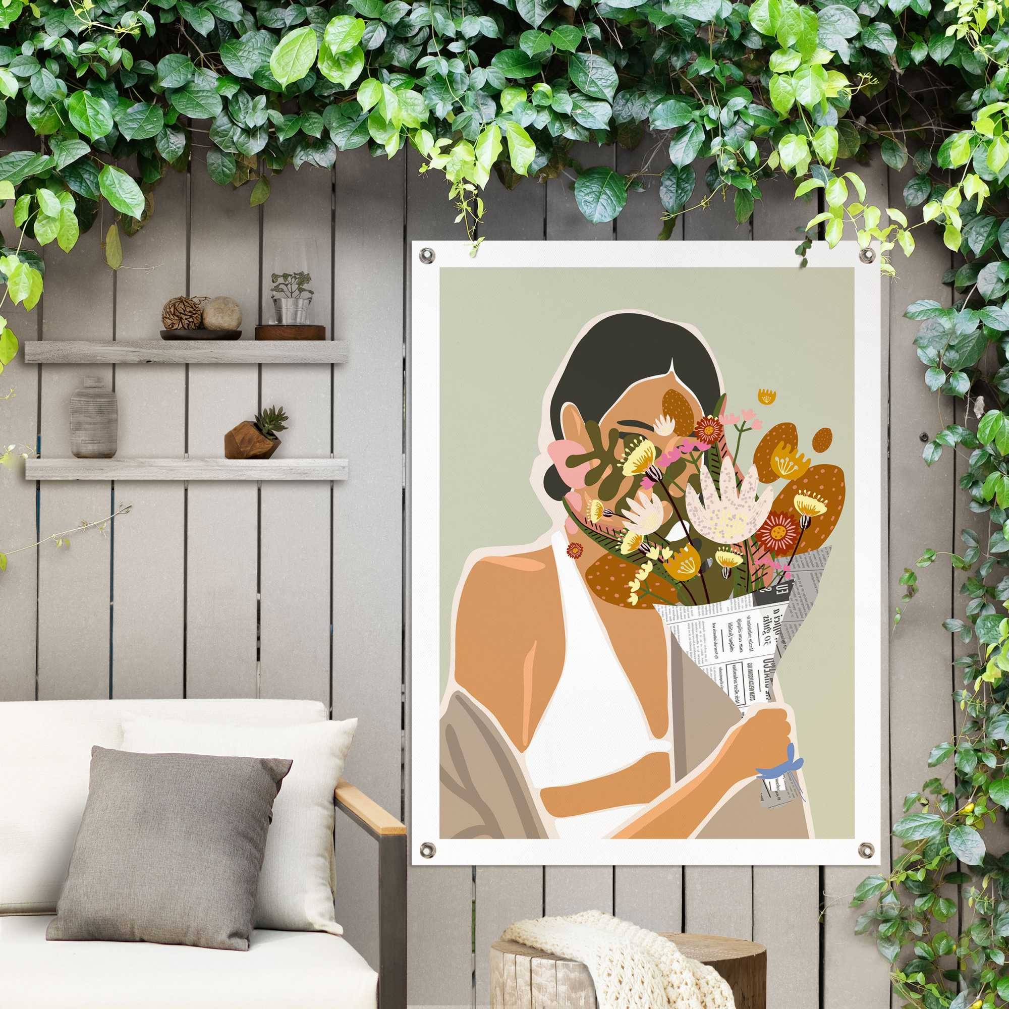 Reinders Poster "Blumenstrauß", Outdoor für Garten oder Balkon günstig online kaufen