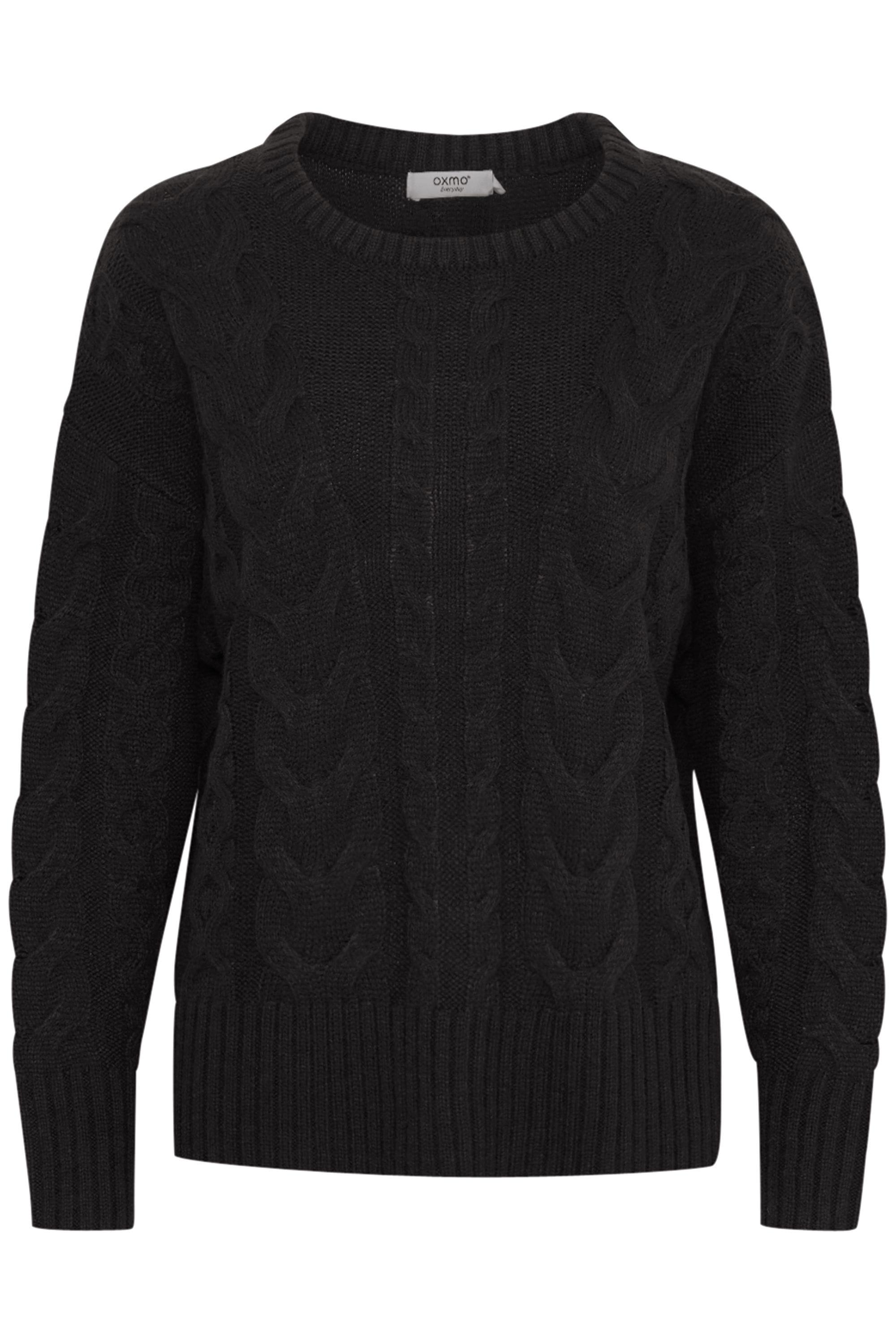 OXMO Strickfleece-Pullover "Strickpullover OXOtana"