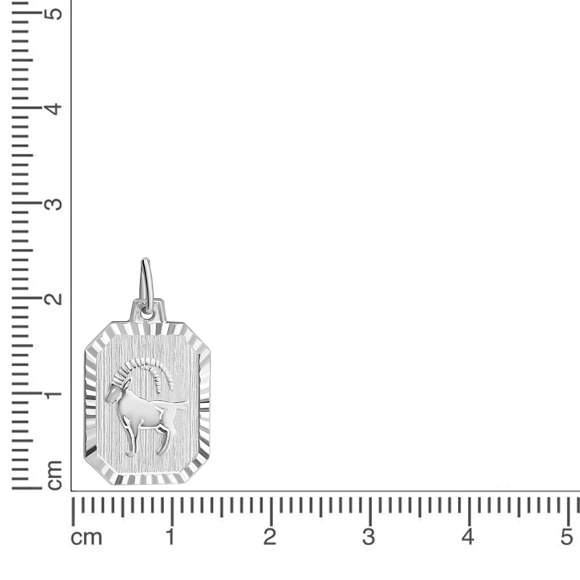 Vivance Kettenanhänger »925-Sterling Silber rhodiniert« ()