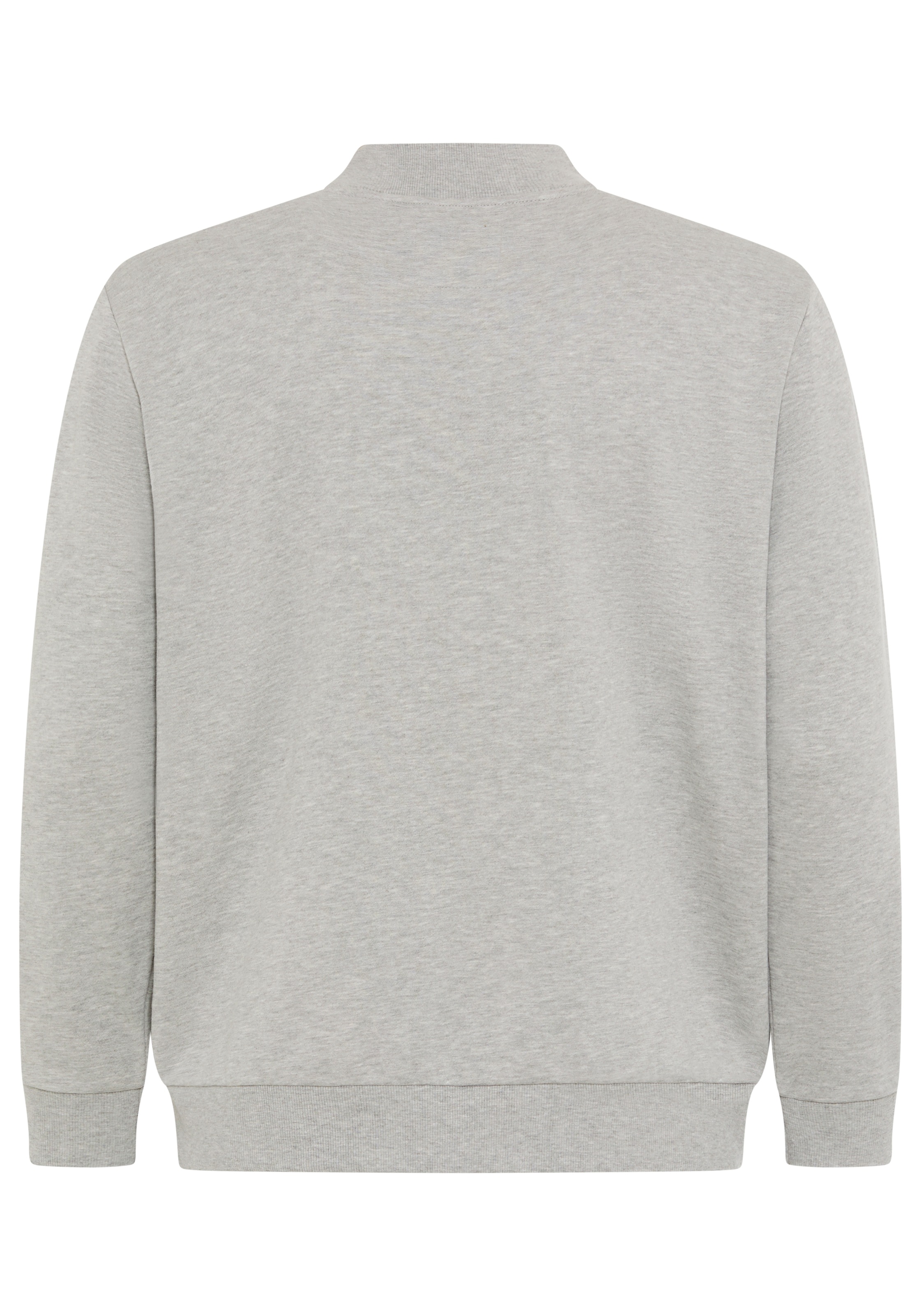 Thumbnail - Mans World Plus Sweatjacke aus angerauter Sweatware, Regular Fit, Langarm-Design