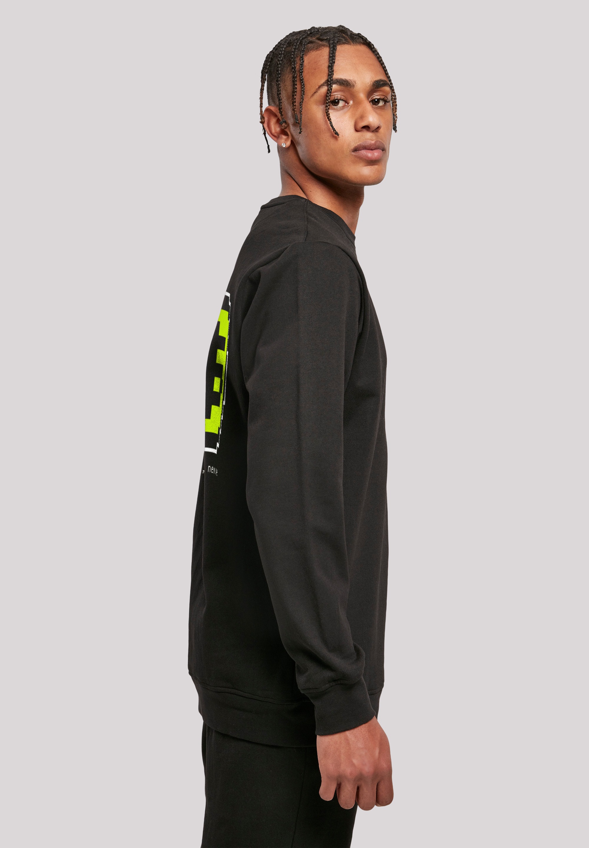 Happy »SIlvester BAUR Friday Black | Party People Print Only«, F4NT4STIC Kapuzenpullover