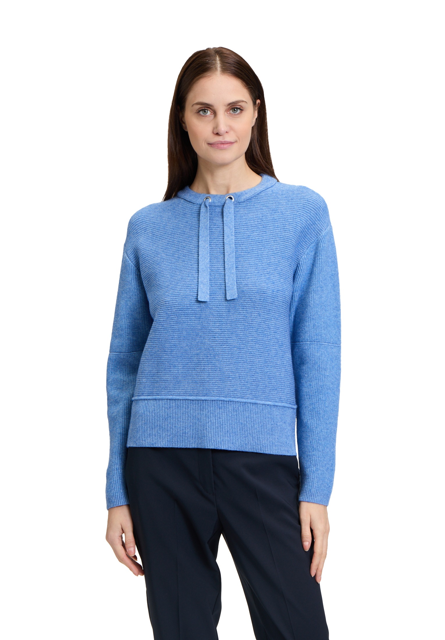 Betty Barclay Strickpullover "Betty Barclay Damen Strickpullover mit Rippen günstig online kaufen