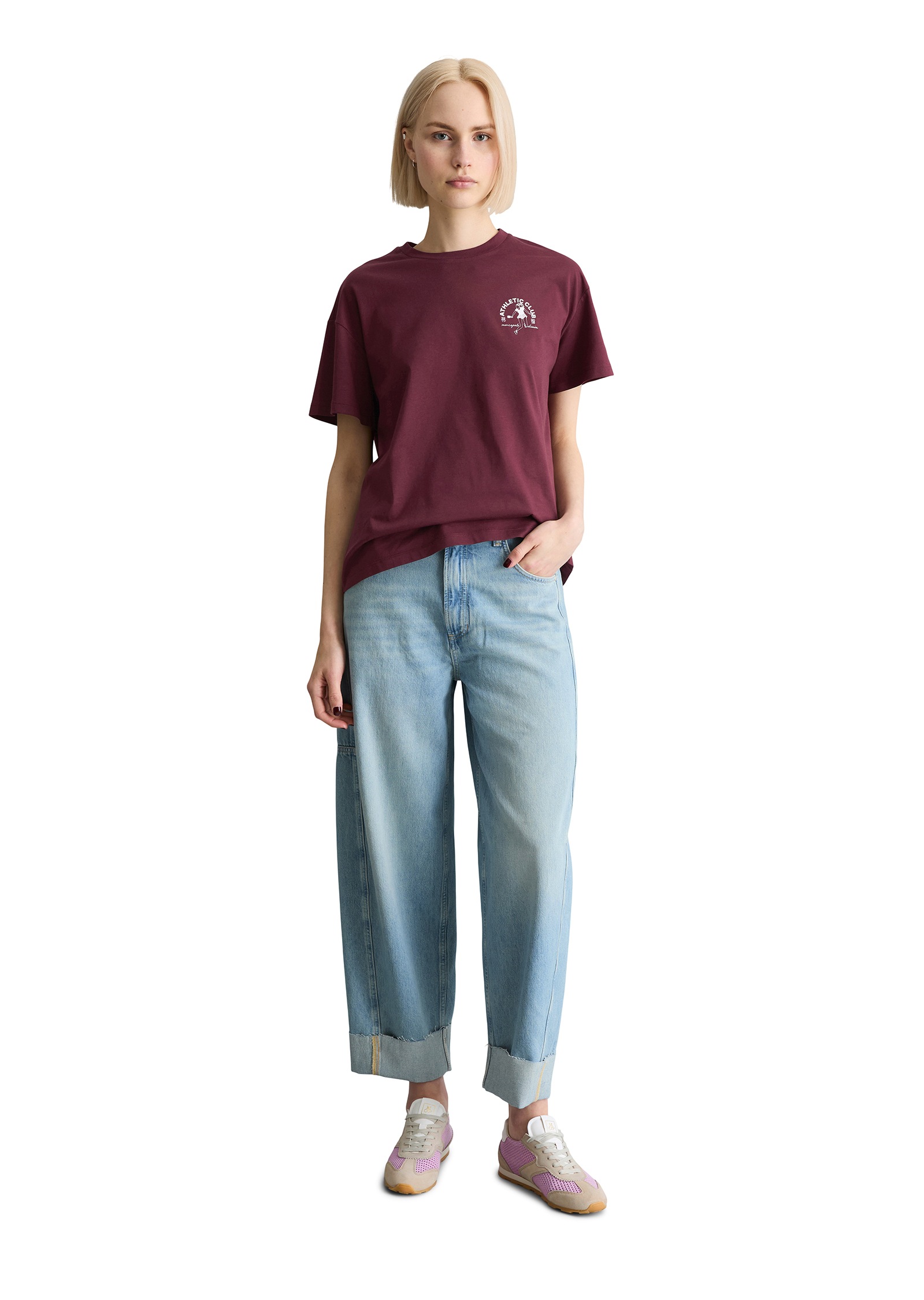Marc O'Polo DENIM T-Shirt »aus Basic Single Jersey«