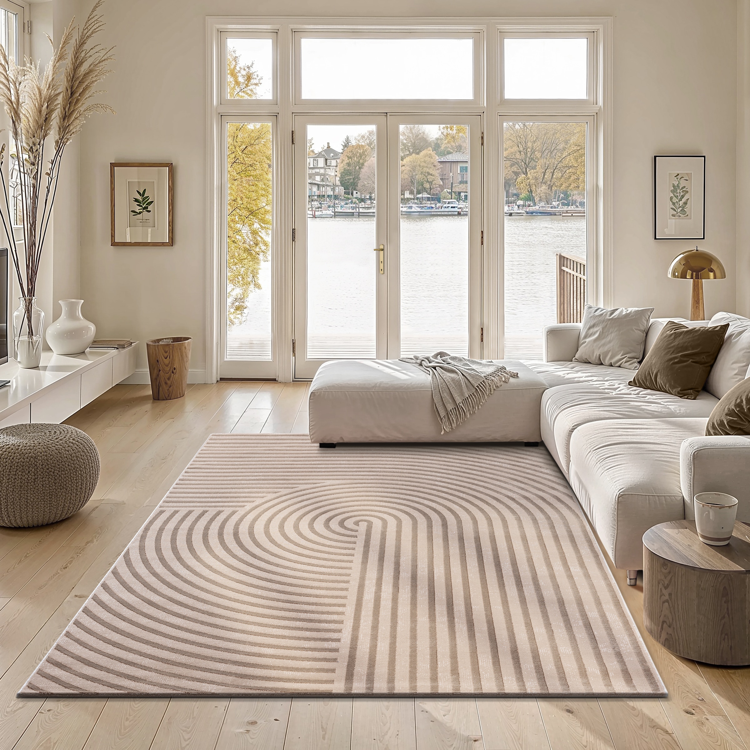 the carpet "Knight" rechteckig 12 mm Höhe moderner Wohnzimmer Teppich elegant glänzender Flor