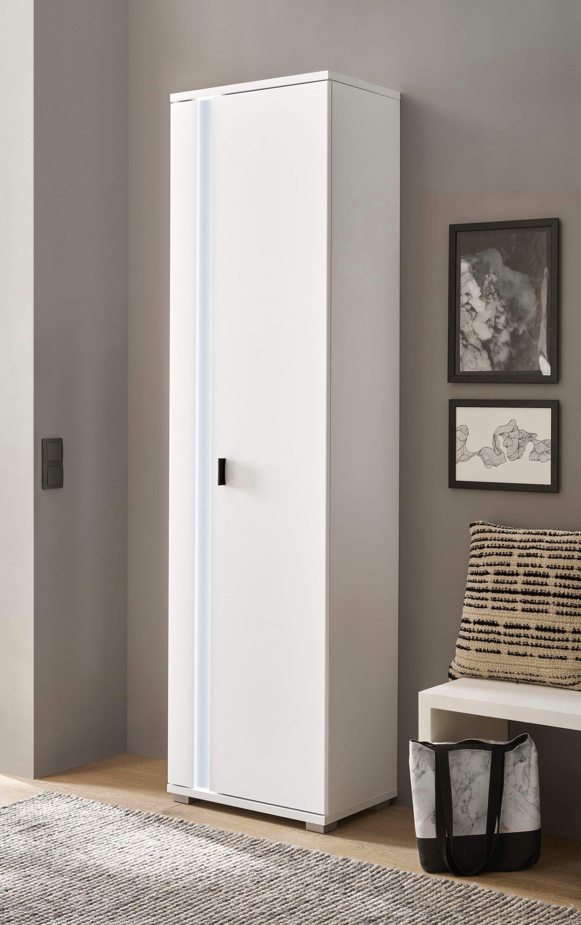 Home affaire Mehrzweckschrank "LONG ISLAND" 1 Stk. tlg. in moderner Trendfa günstig online kaufen