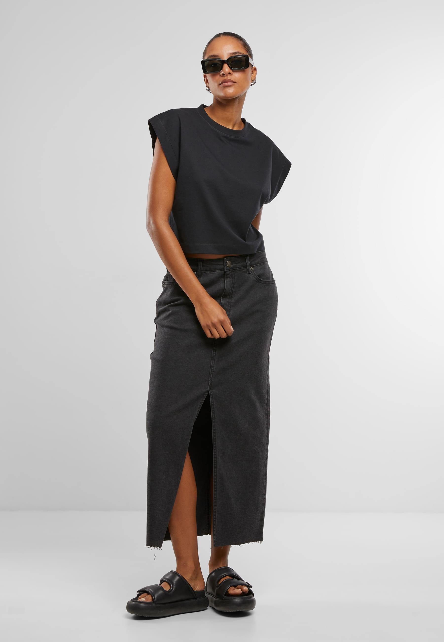URBAN CLASSICS T-Shirt »Urban Classics Ladies Oversized Boxy Heavy Tee«, (1 tlg.)