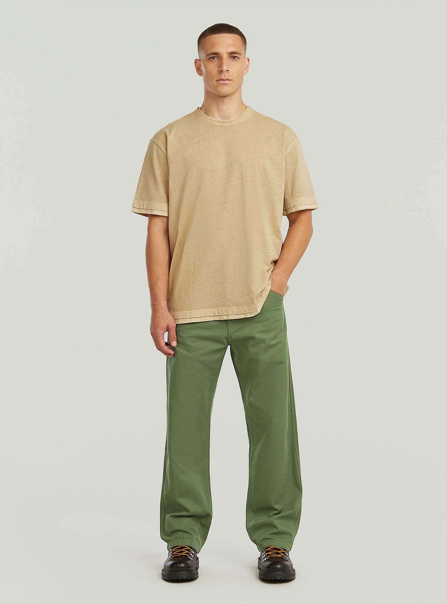 G-STAR T-Shirt »Washed Distressed Relaxed T-Shirt«