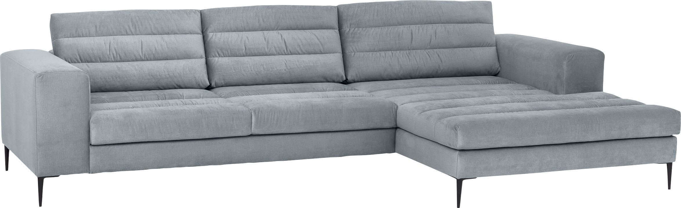 TRENDMANUFAKTUR Ecksofa »Arabella«, mit extra breiter Recamiere und hohem Sitzkomfort,... kaufen