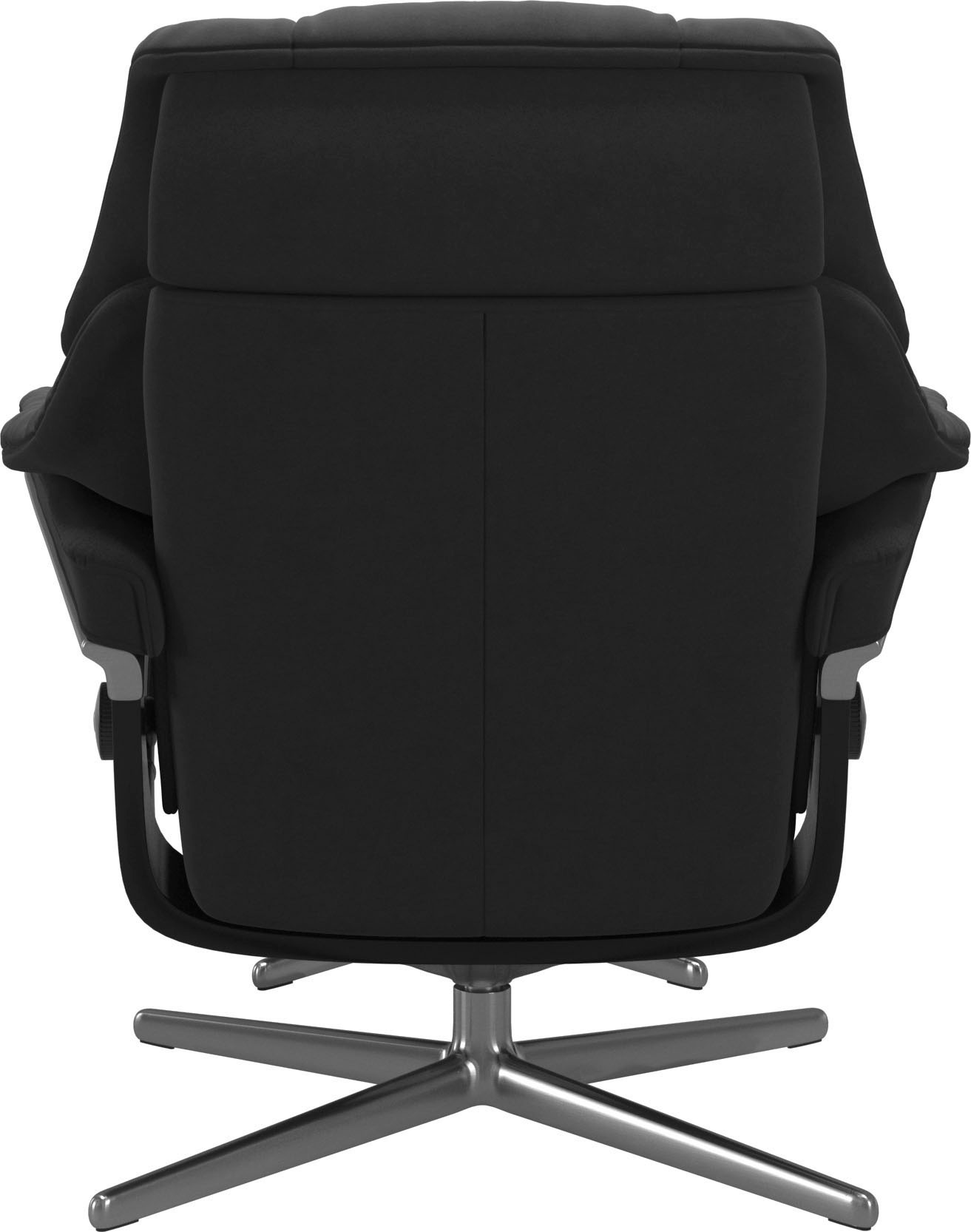 Stressless® Fußhocker »Reno«, mit Cross Base, Größe S, M & L, Holzakzent Schwarz