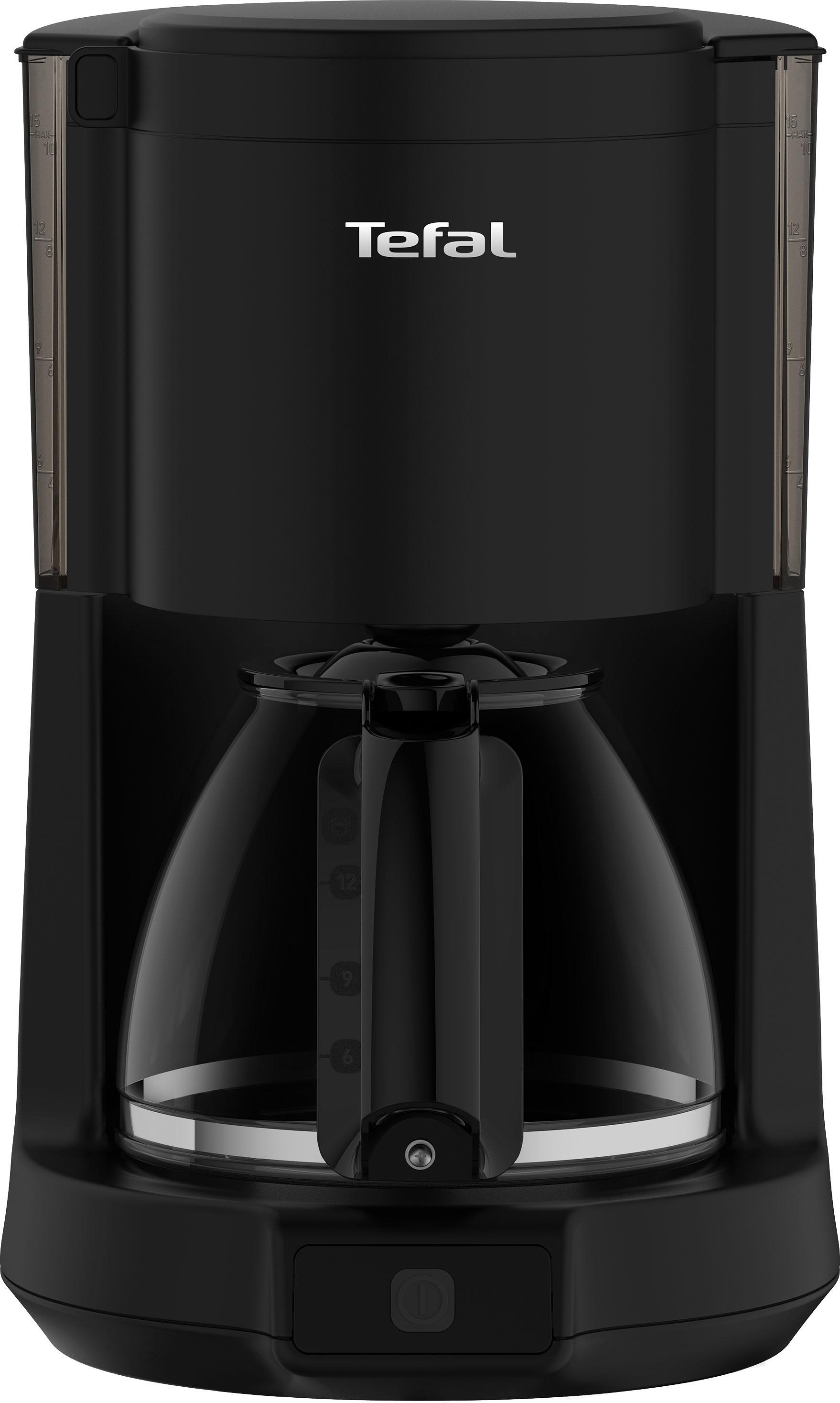Tefal Filterkaffeemaschine »CM272N Principio Select«, 1,25 l Kaffeekanne, 1x4, bis 15 Tassen, Warmhaltefunktion, autom. Abschaltung nach 30 Min.