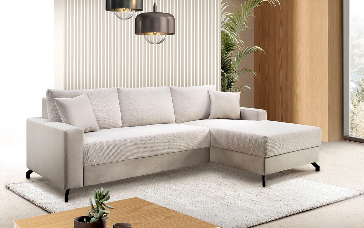exxpo - sofa fashion Ecksofa "Quattro schlicht & zeitlos, bequem, L-Form, B günstig online kaufen