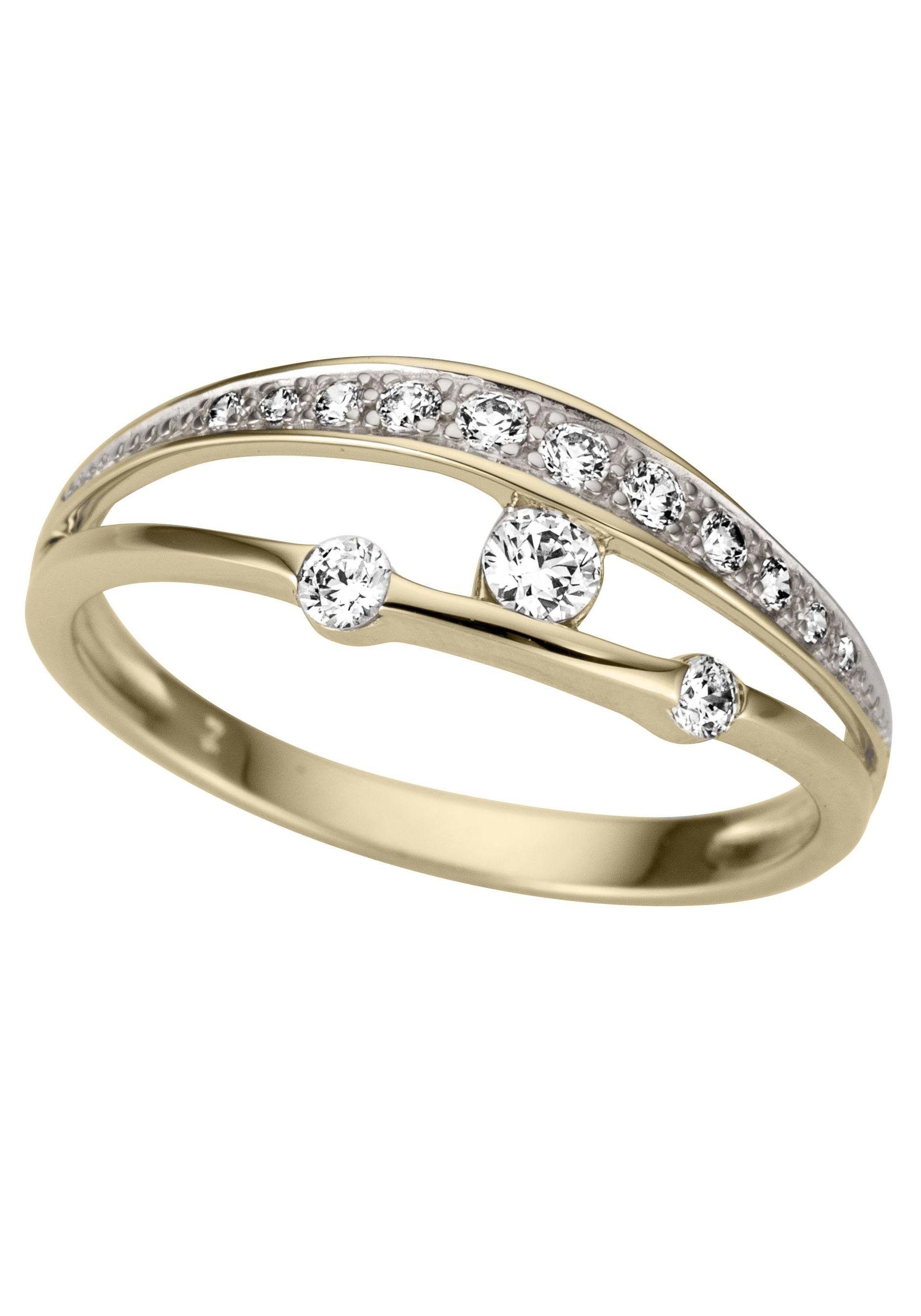 Firetti Goldring »Schmuck Geschenk Gold 333 Da...