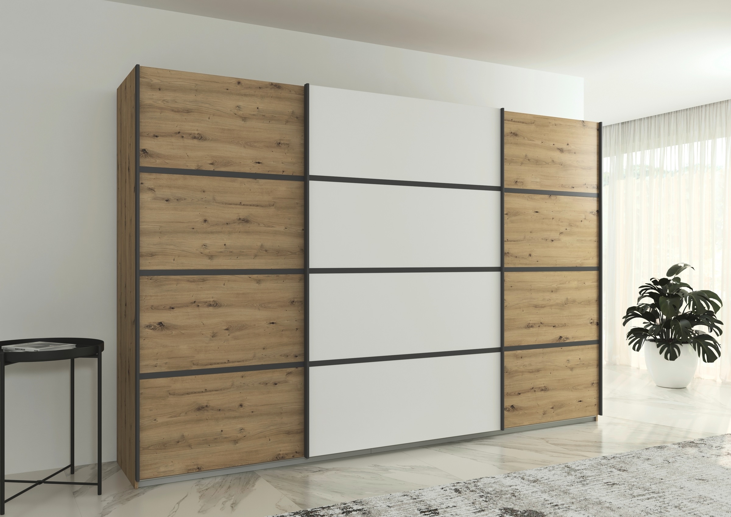rauch Kleiderschrank "Schwebetürenschrank Garderobe Schrank TOP ANGEBOT Avo günstig online kaufen