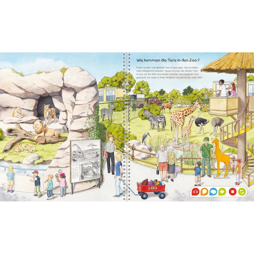 Ravensburger Buch »tiptoi® WWW Entdecke den Zoo«