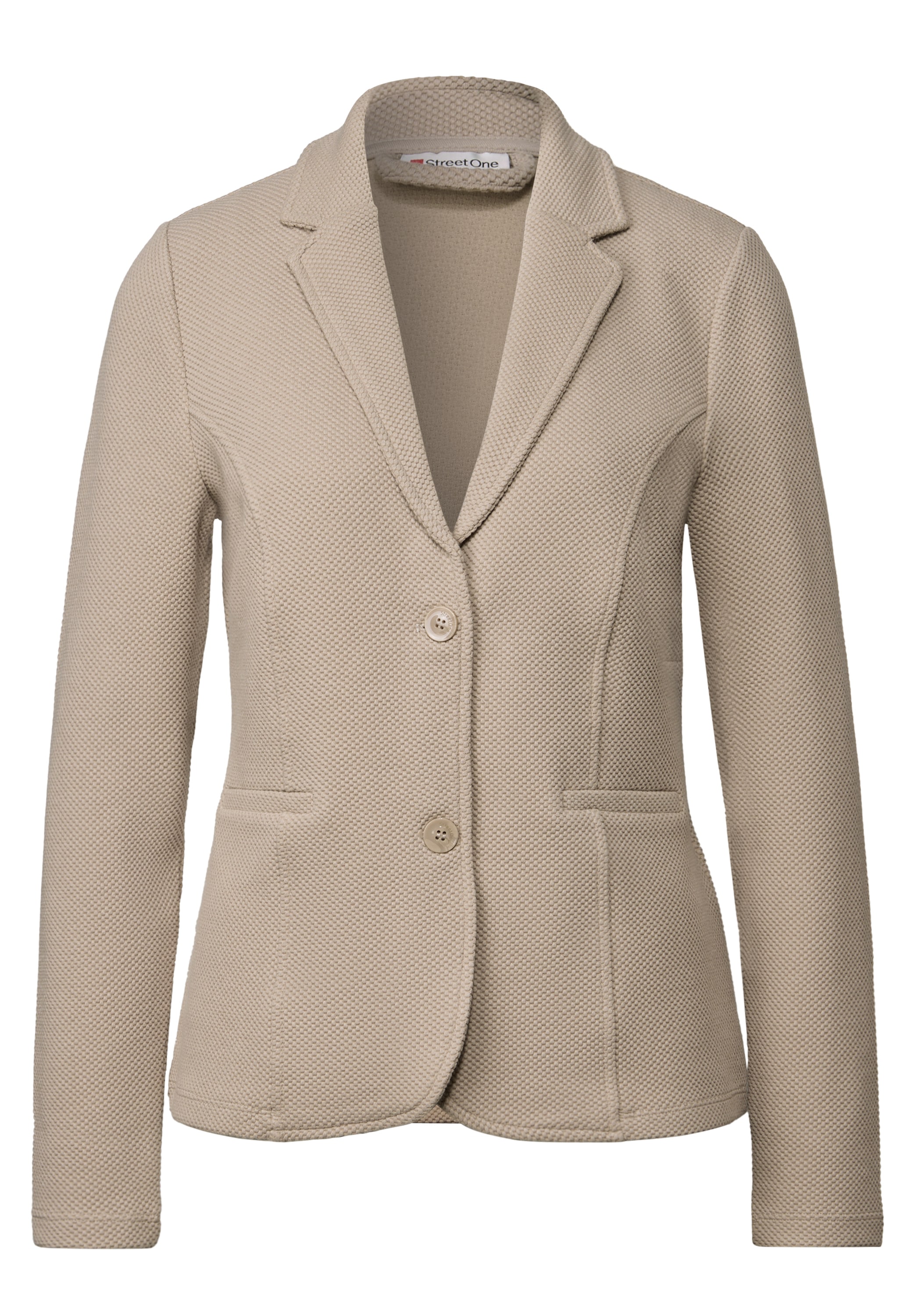 STREET ONE Kurzblazer, aus softem Materialmix