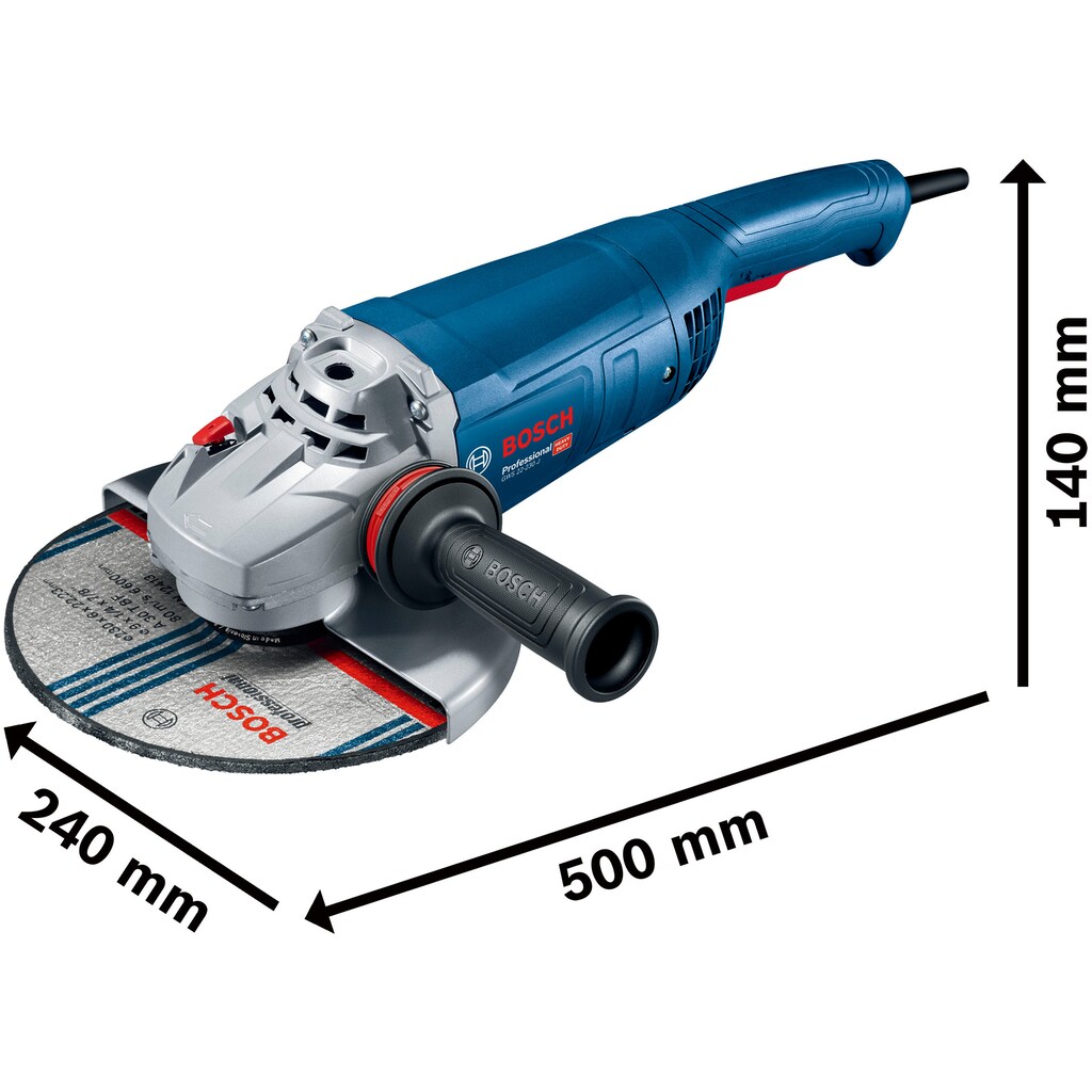 Bosch Professional Winkelschleifer »GWS 22-230 J«