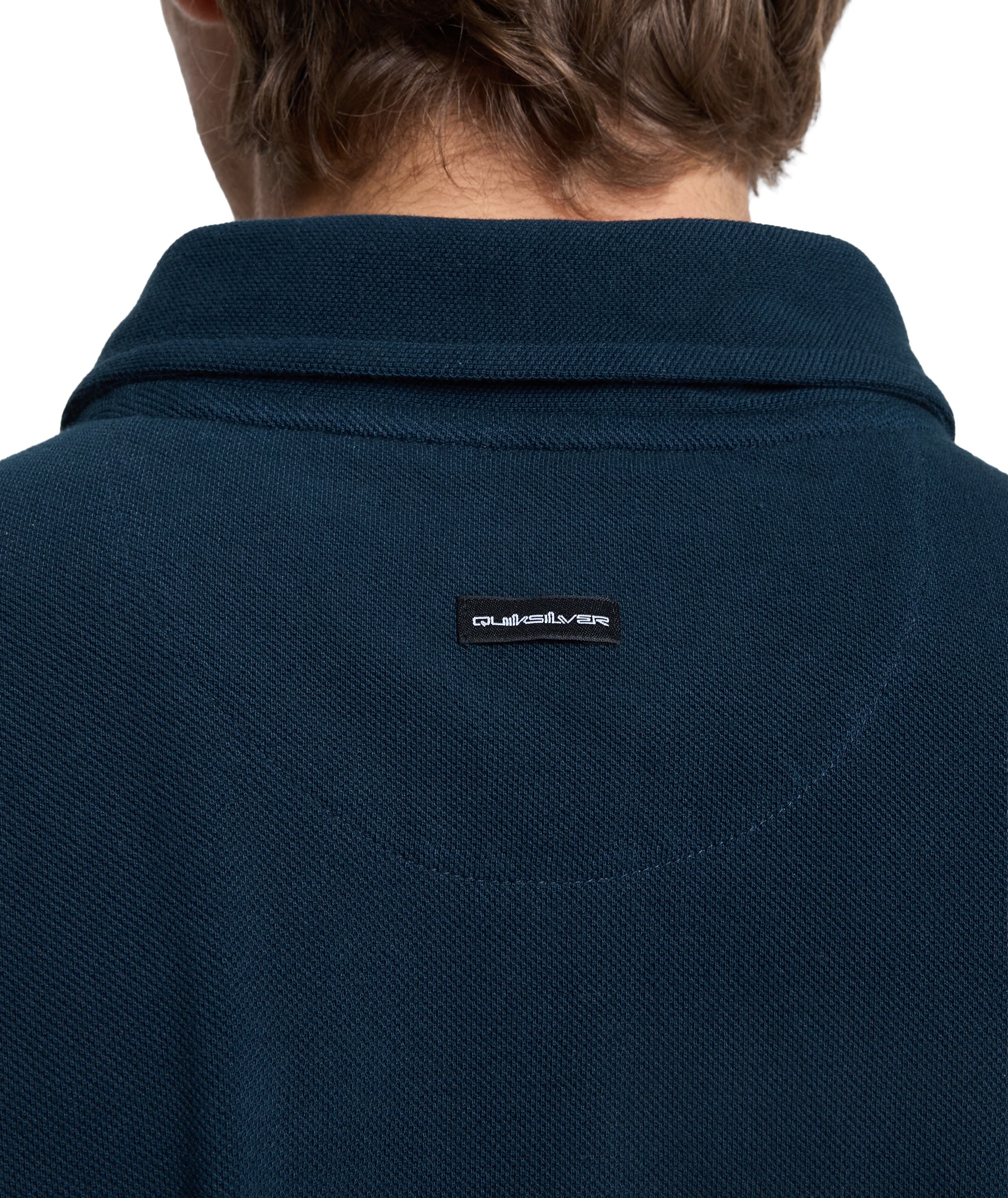 Quiksilver Polo à Manches Courtes Mw Pique Dark Navy L Homme 3