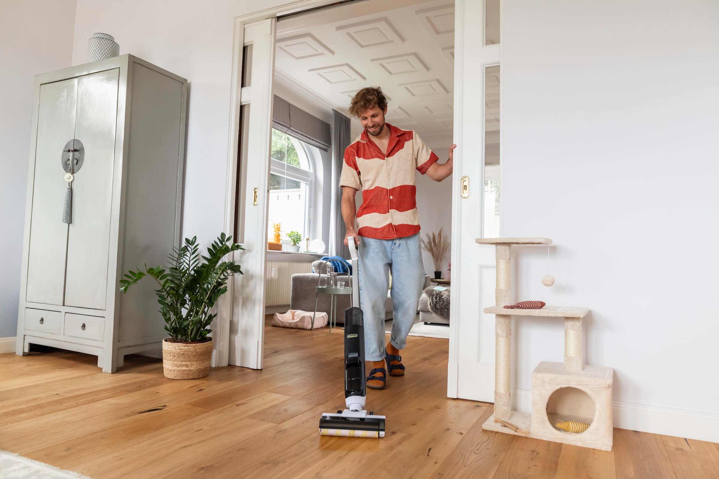 KÄRCHER Akku-Saugwischer »FCV 3 Natural N«, 3 in 1-Reinigung