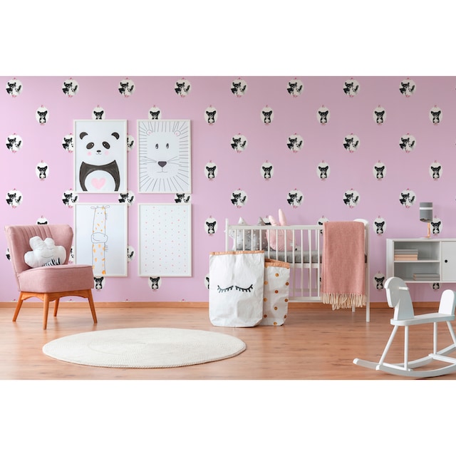 living walls Vliestapete »Little Stars«, Kinderzimmertapete Tapete Tiere  auf Rechnung | BAUR