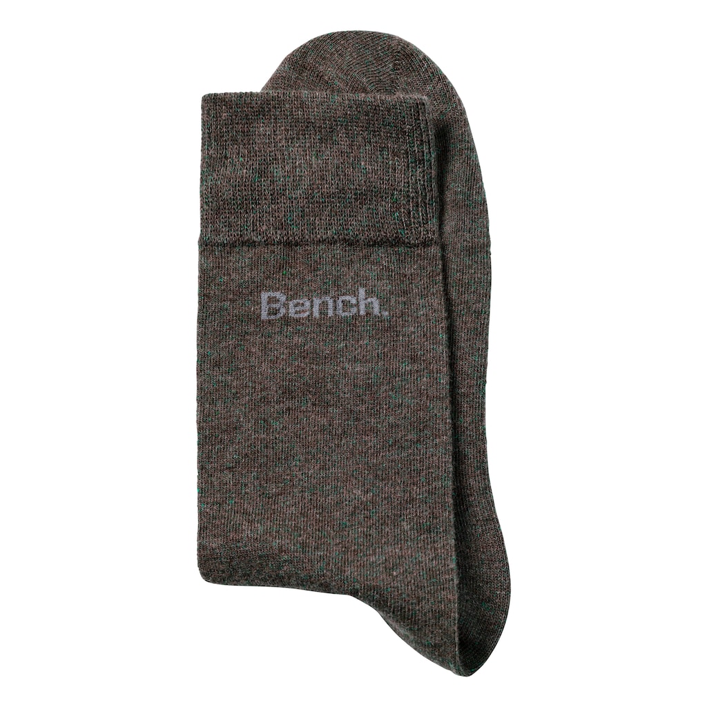 Bench. Basicsocken, (4 Paar), in angenehm weicher Markenqualität