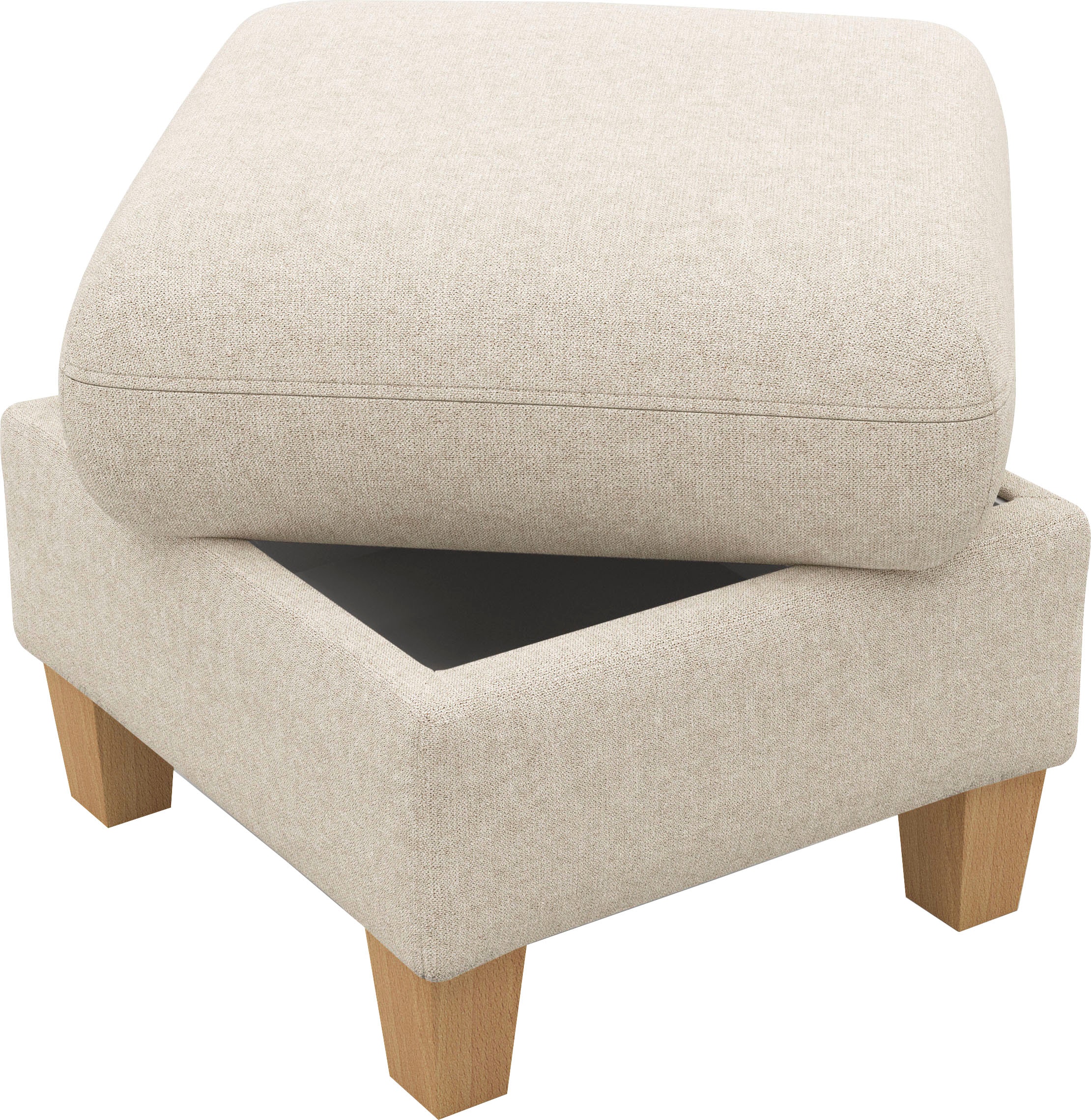 Home affaire Polsterhocker »Glendale« mit Stauraum