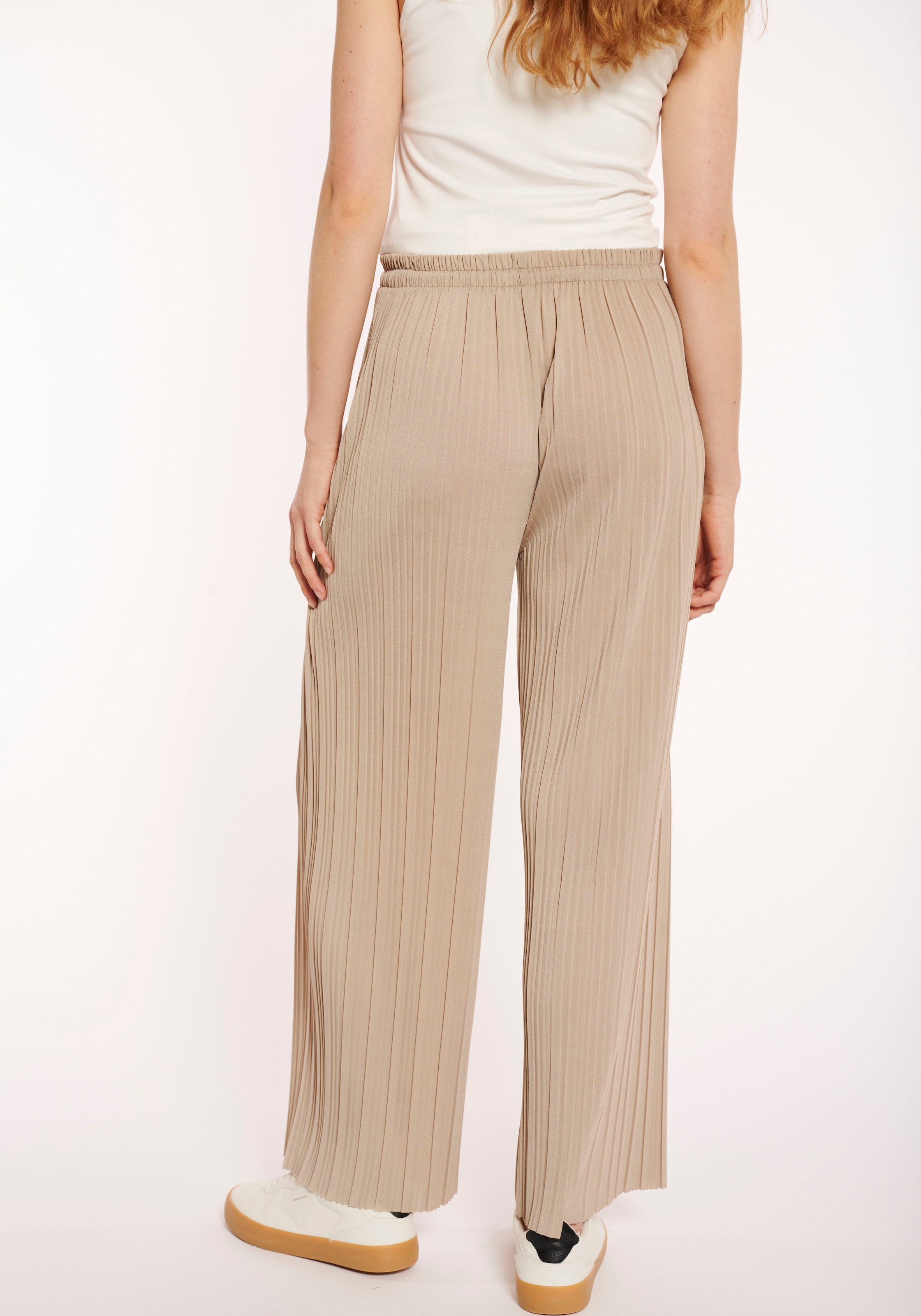 HaILY’S Schlupfhose »LG P TR Fa44biola«, Sommerhose, mit Plisseefalten