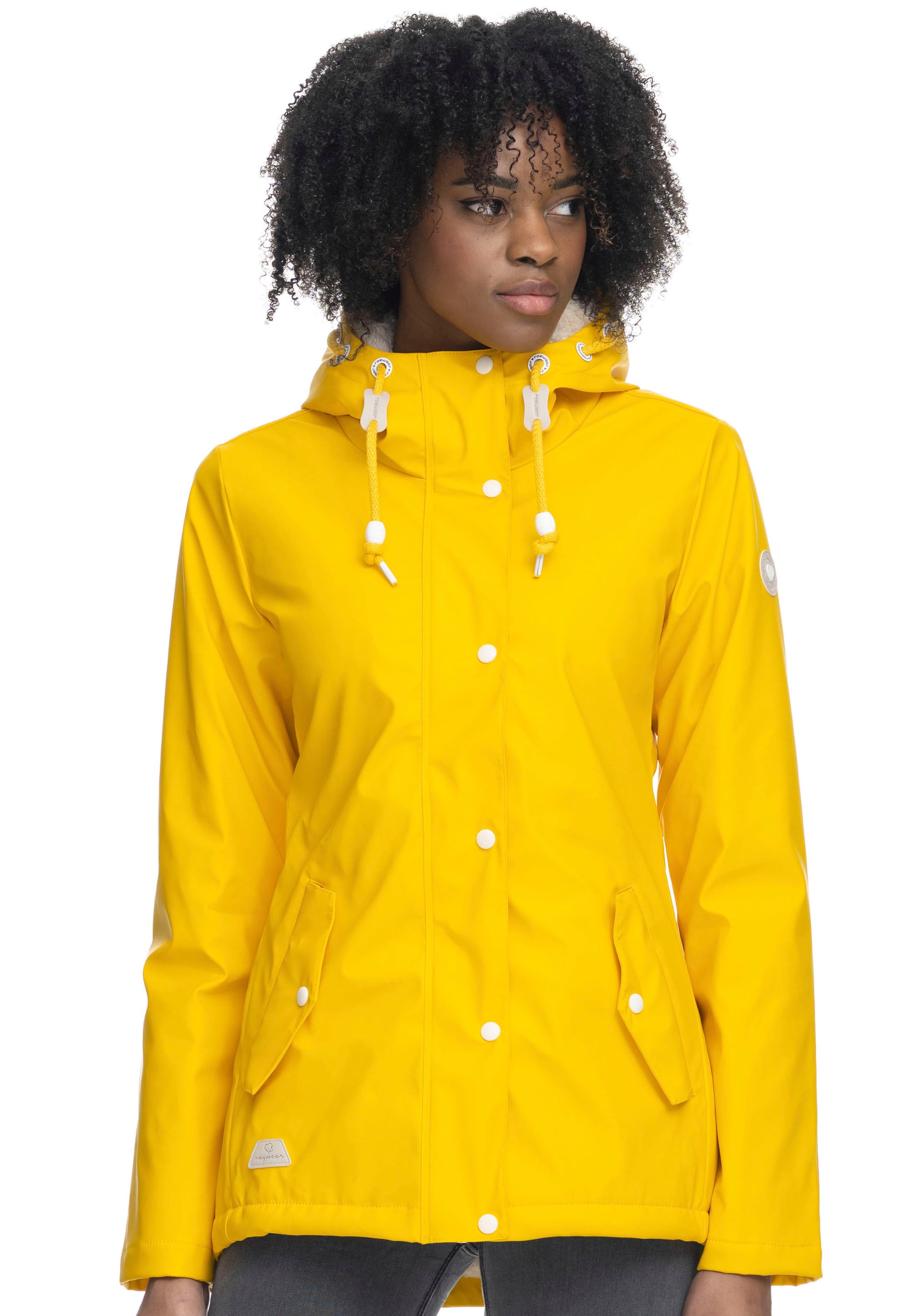 Ragwear Regenjacke »MARGE«, mit Kapuze, Waterproof, aus wasserabweisendem  Material mit abgedichteten Nähten online bestellen | BAUR